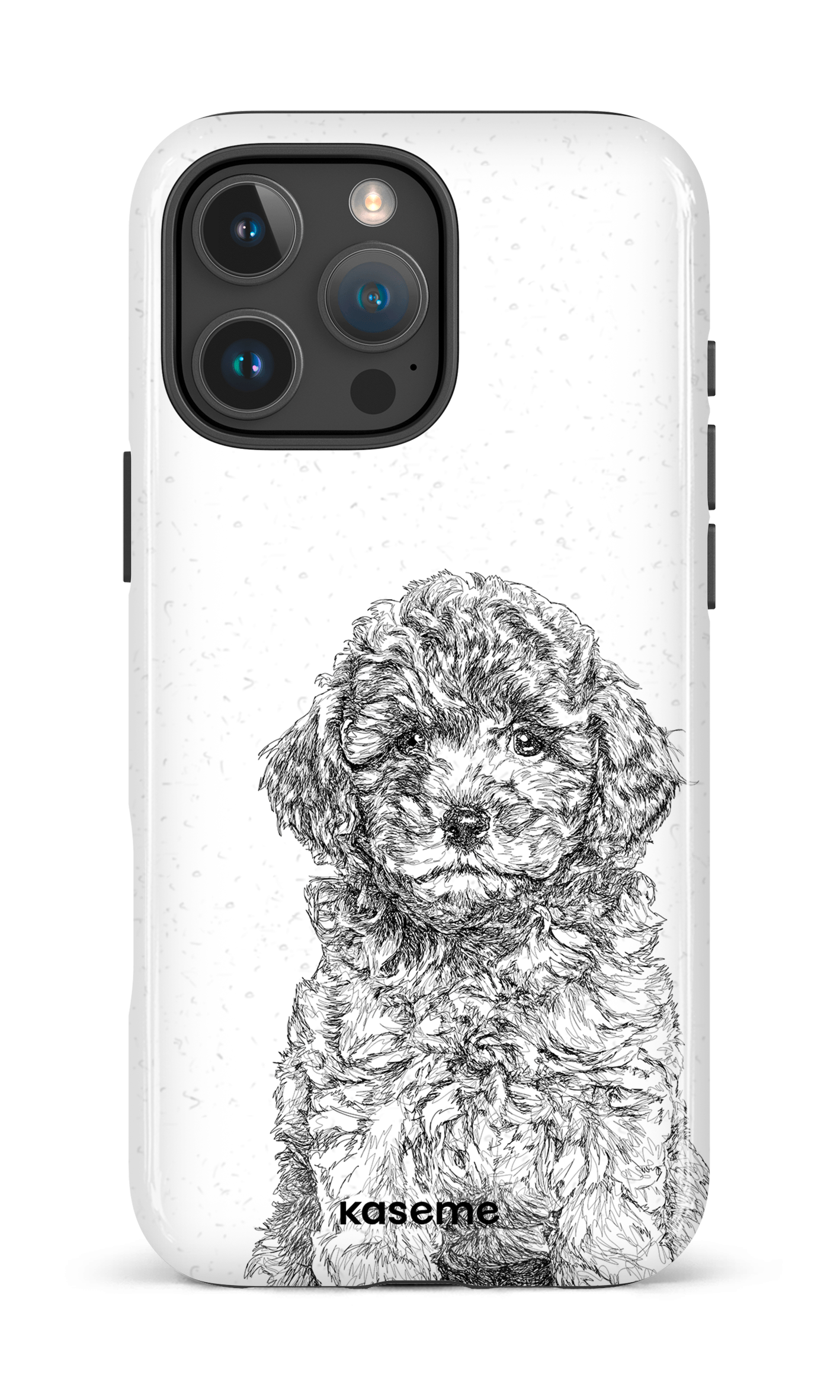 iPhone 16 Pro Max Impact Case Toy Poodle -