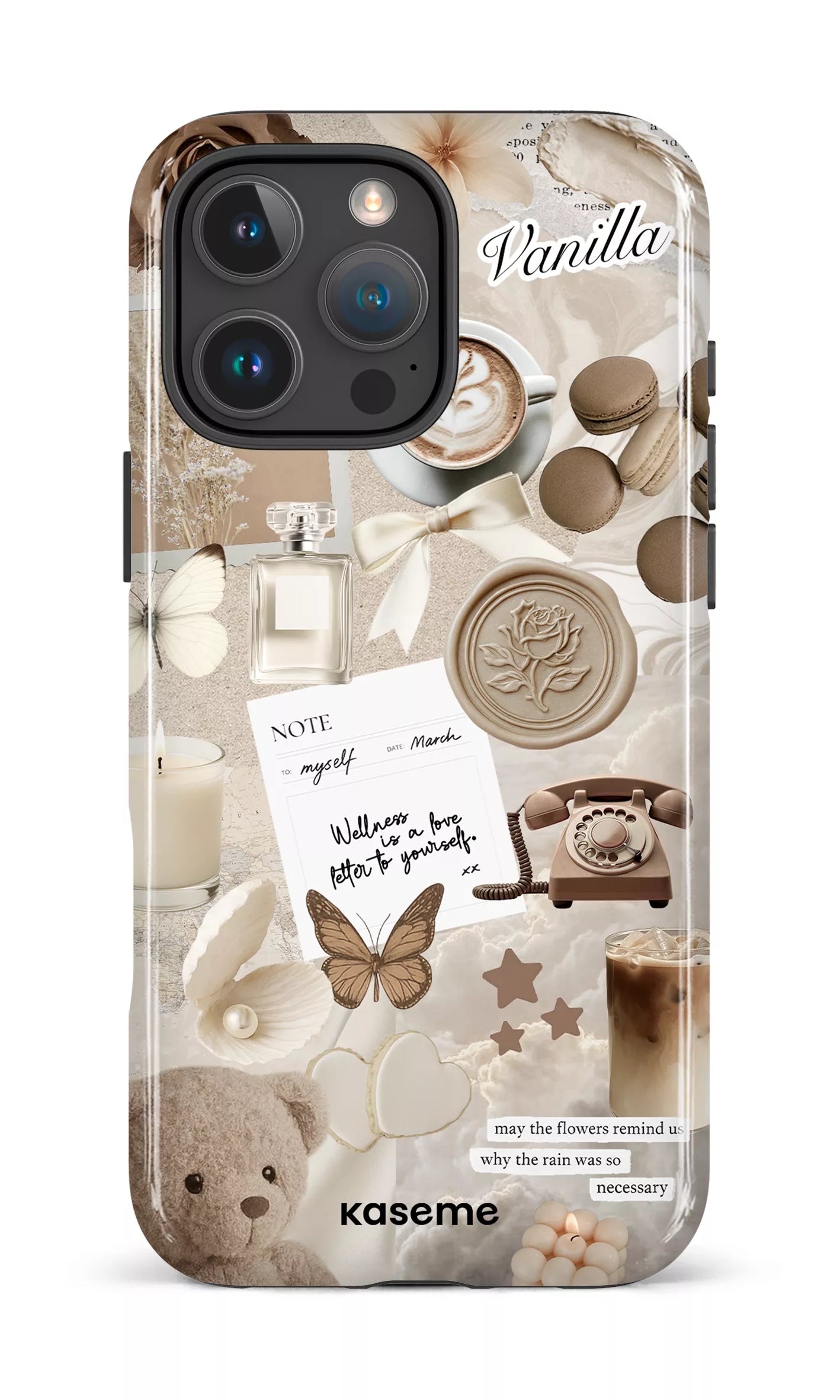 iPhone 16 Pro Max Impact Case Vanilla Reverie -