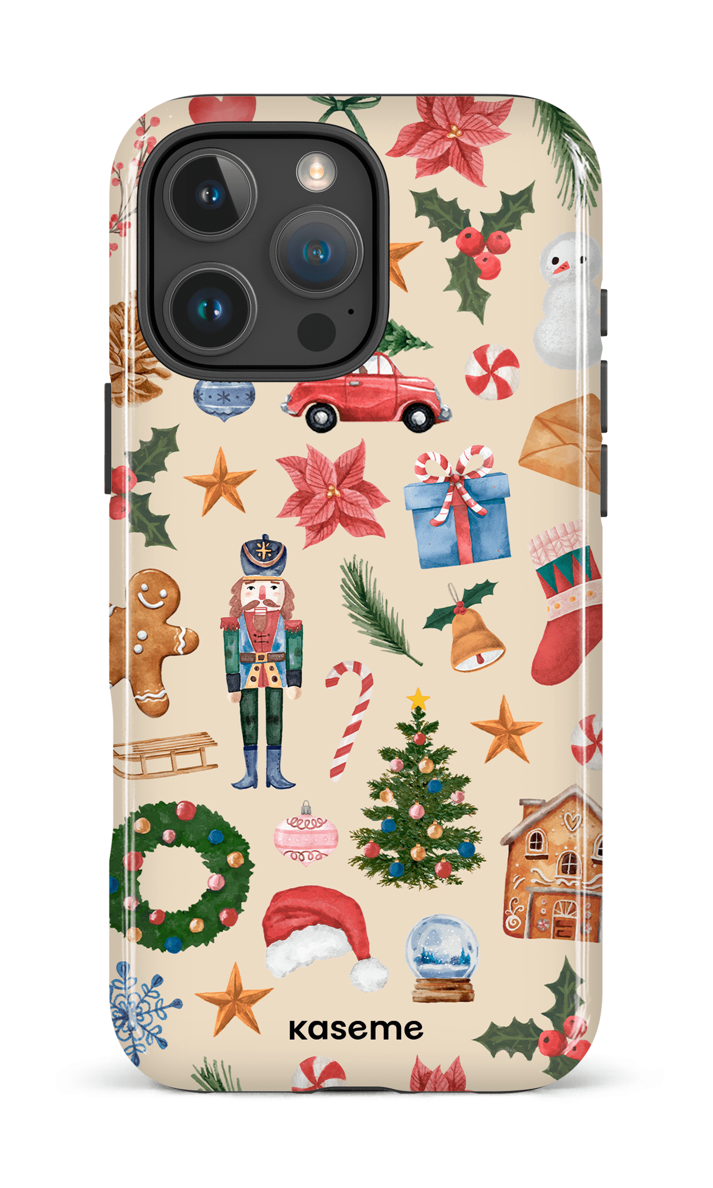 iPhone 16 Pro Max Impact Case Very Merry -