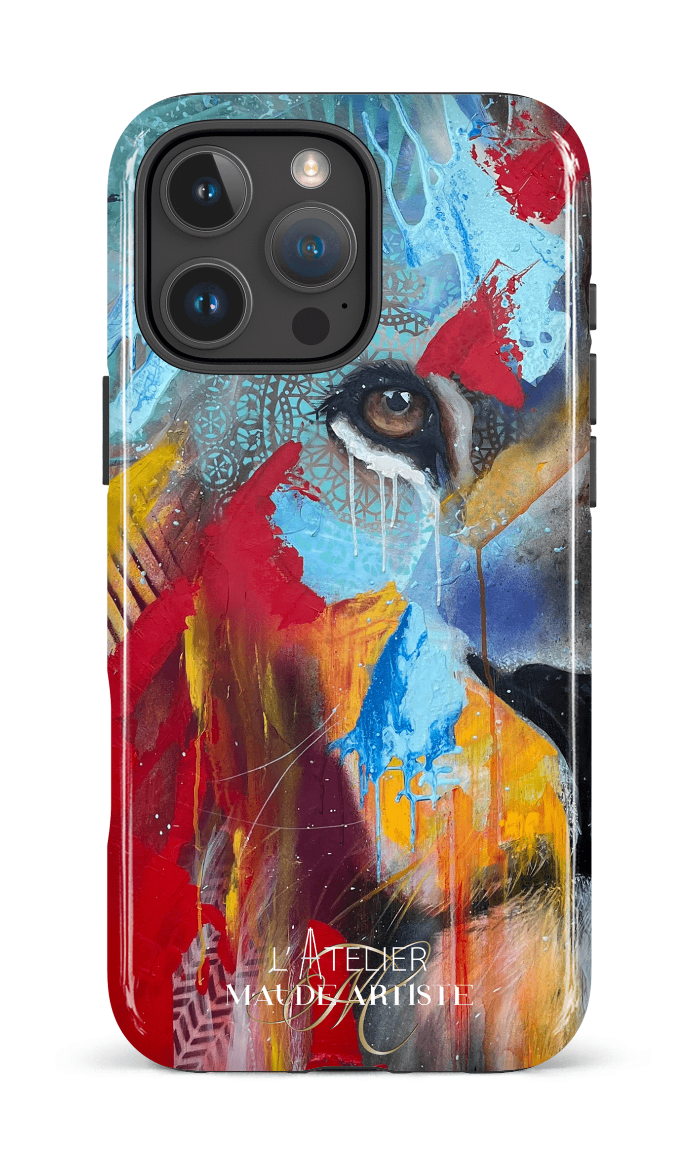 iPhone 16 Pro Max Impact Case Waves by Maude -