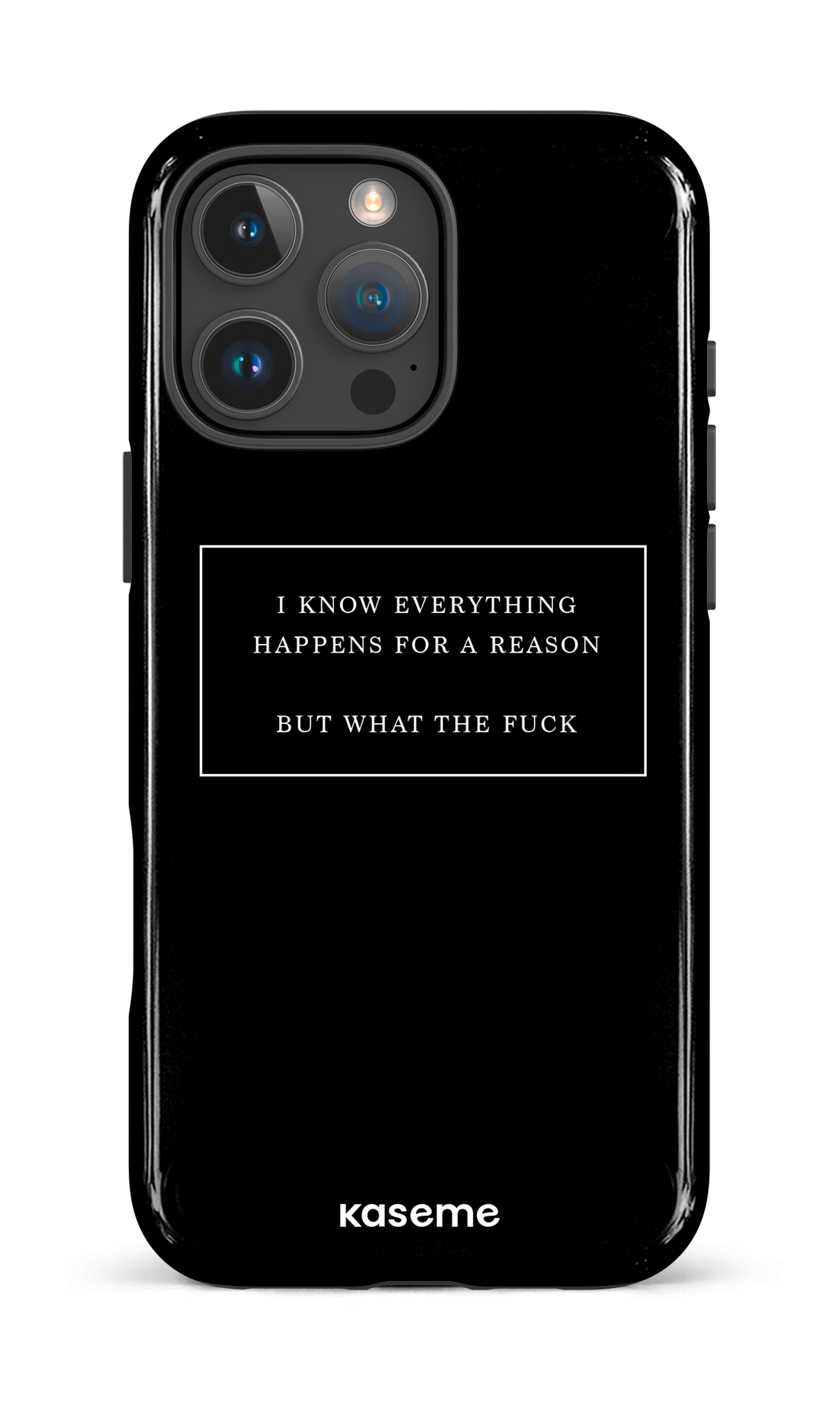 iPhone 16 Pro Max Impact Case Whatever -