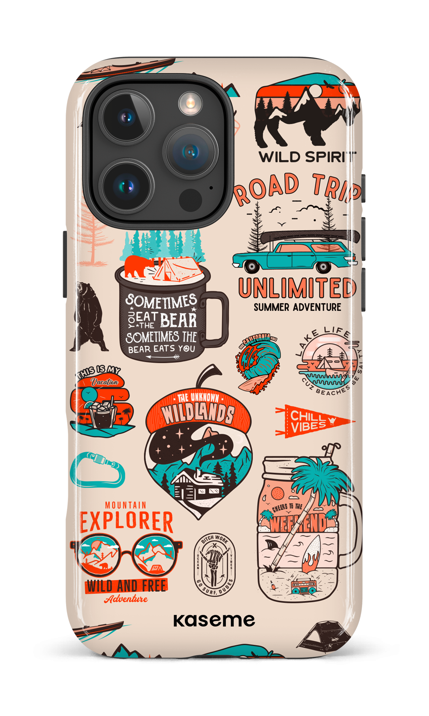 iPhone 16 Pro Max Impact Case Wildlands -