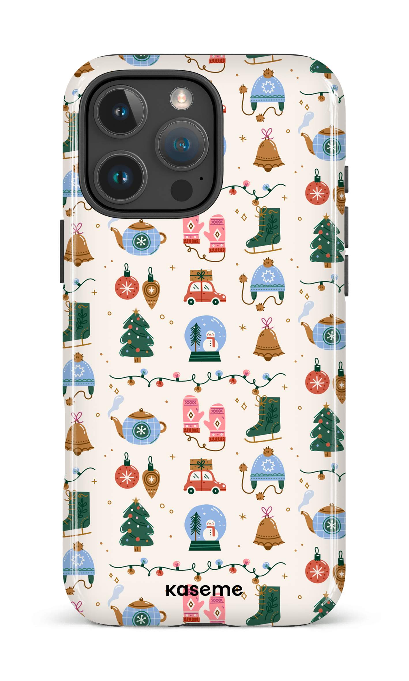 iPhone 16 Pro Max Impact Case Wintry Magic -