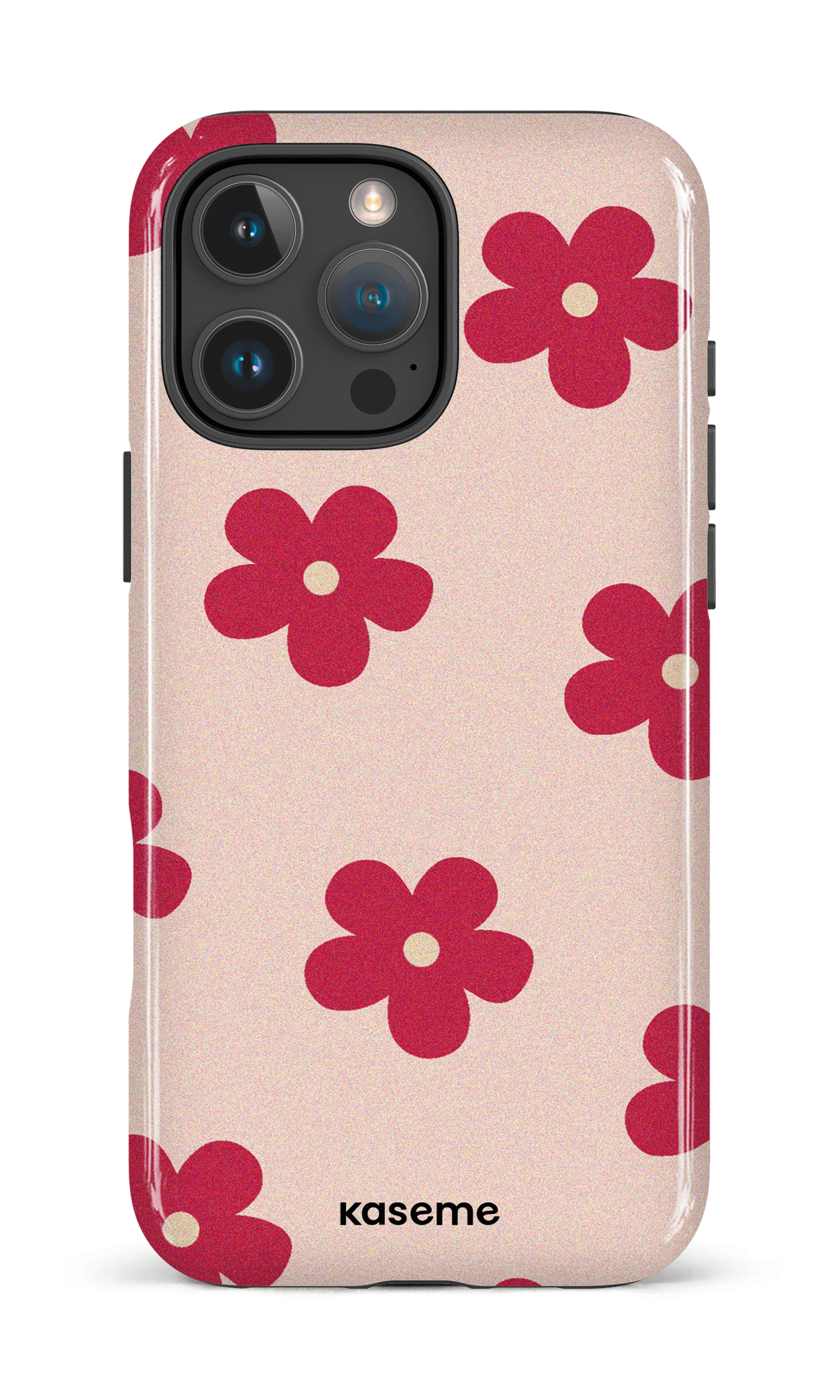 iPhone 16 Pro Max Impact Case Woodstock magenta -