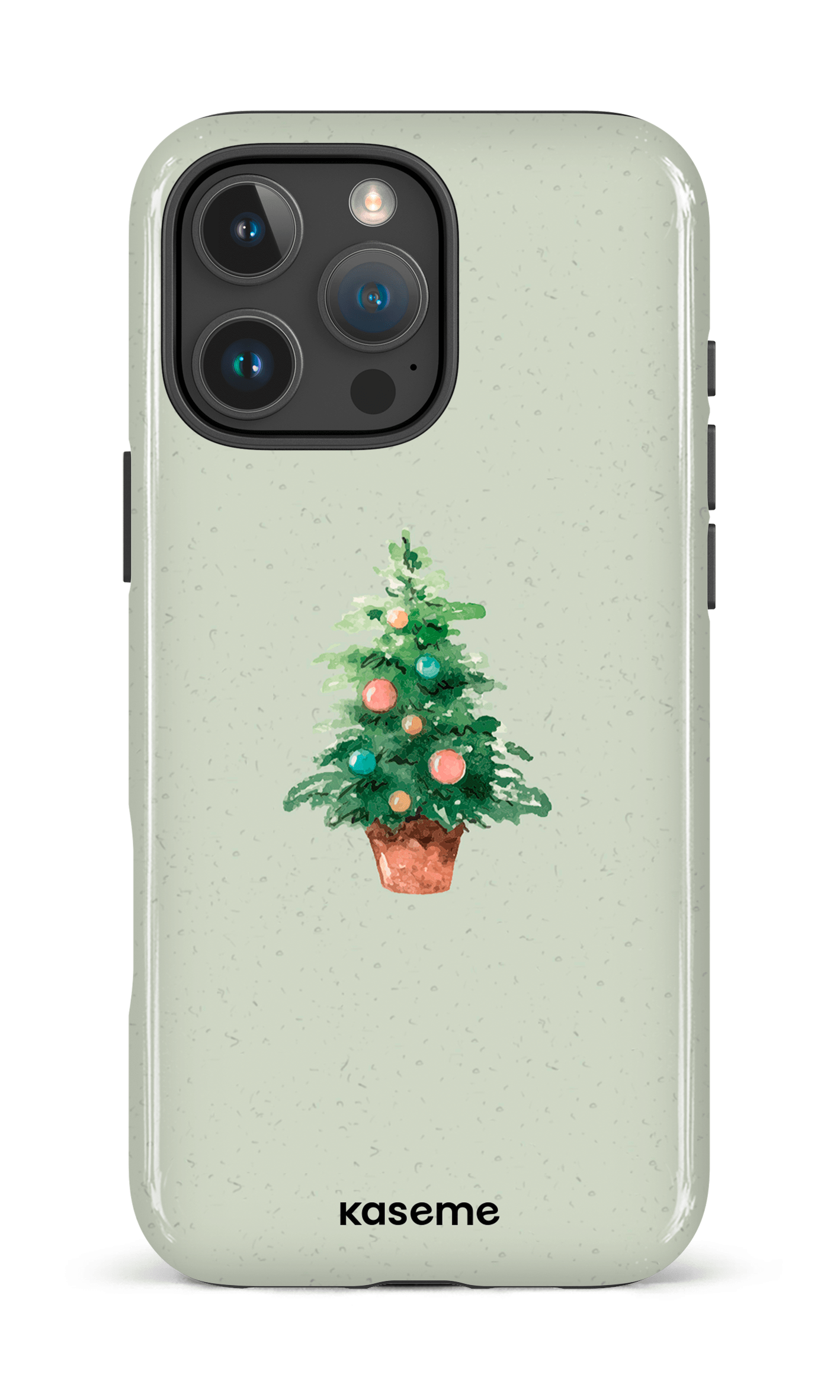 iPhone 16 Pro Max Impact Case Xmas Green -