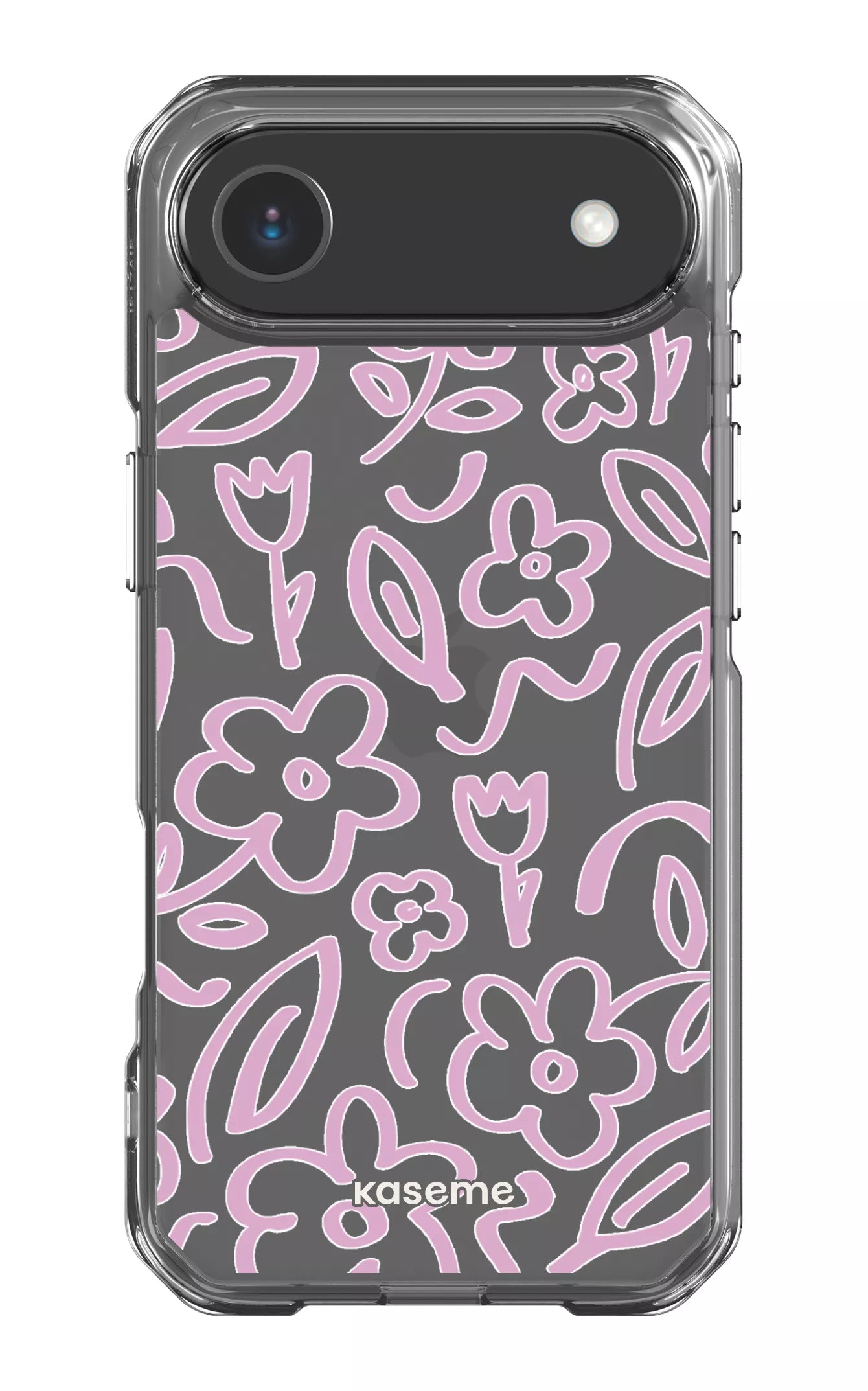 iPhone 17 Air Clear Case Brooklyn pink Clear Case -