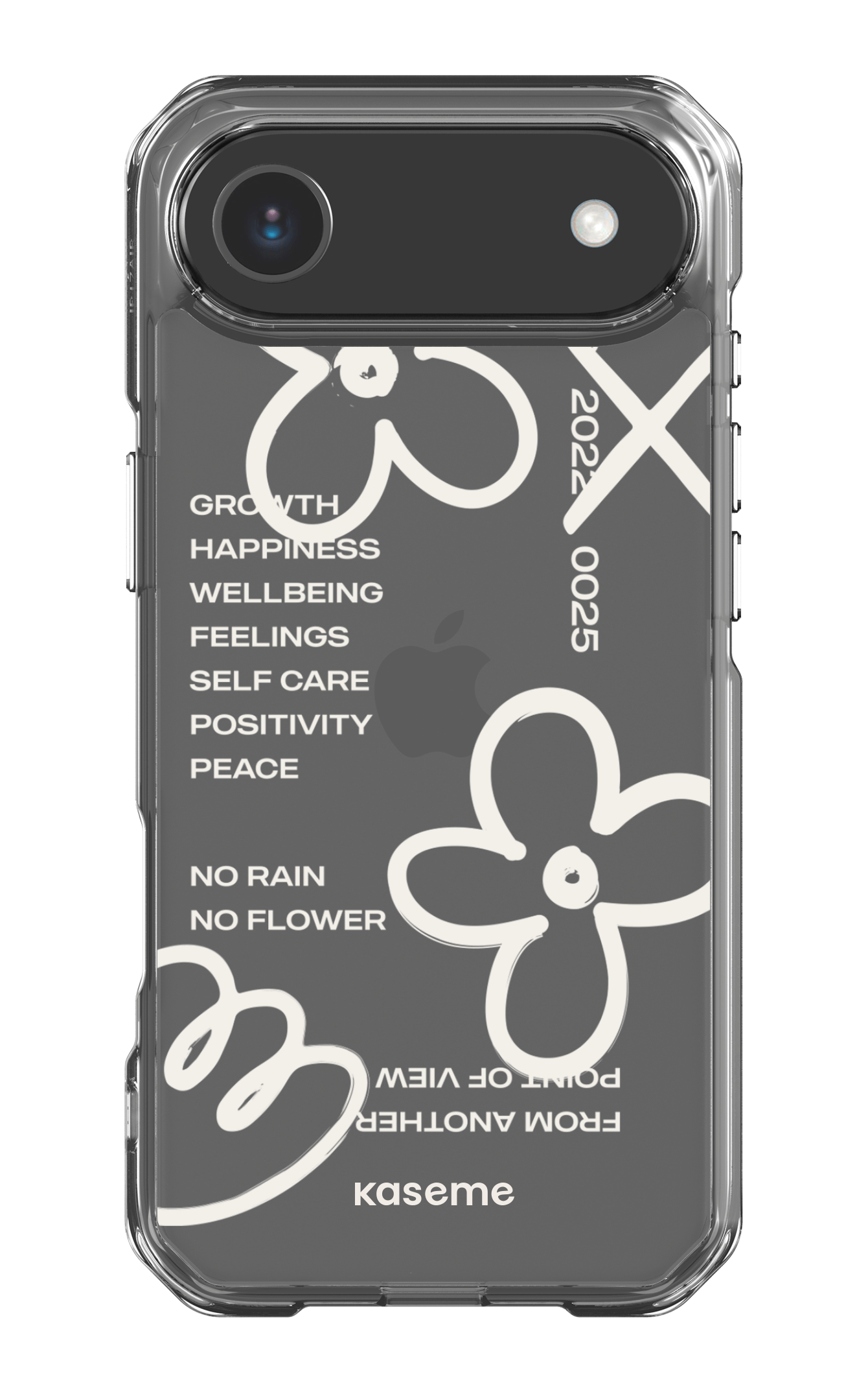 iPhone 17 Air Clear Case Feelings white Clear Case -