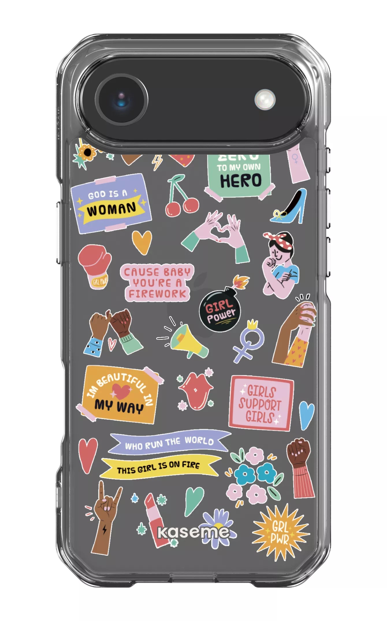 iPhone 17 Air Clear Case Girl Boss Clear Case -