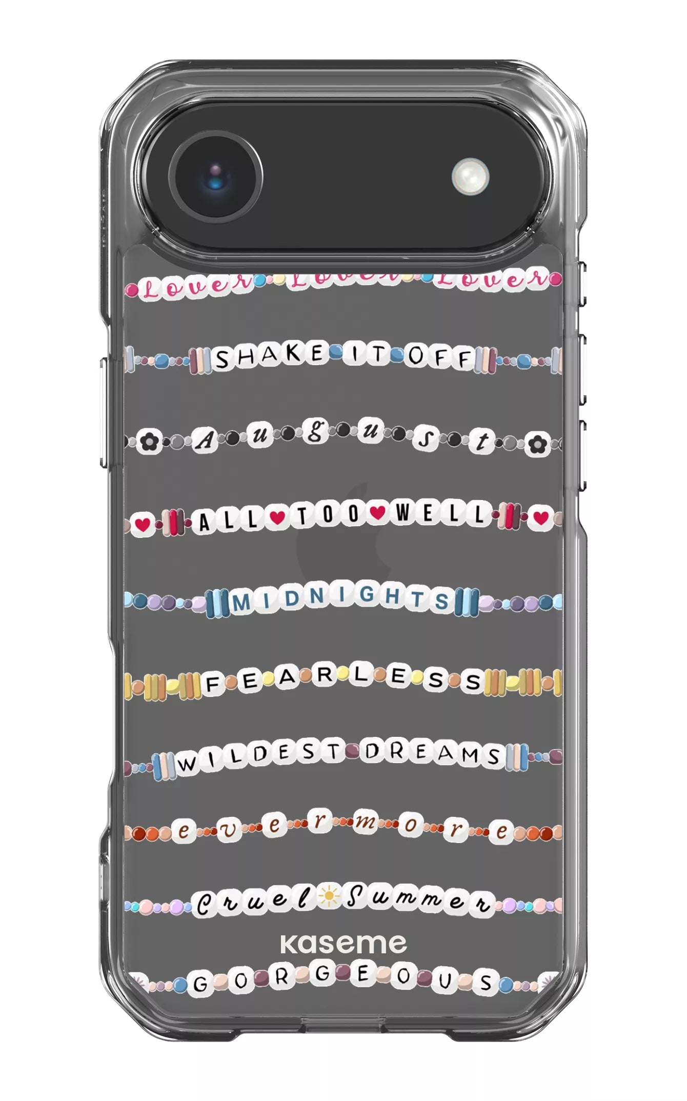 iPhone 17 Air Clear Case Love Story Clear Case -