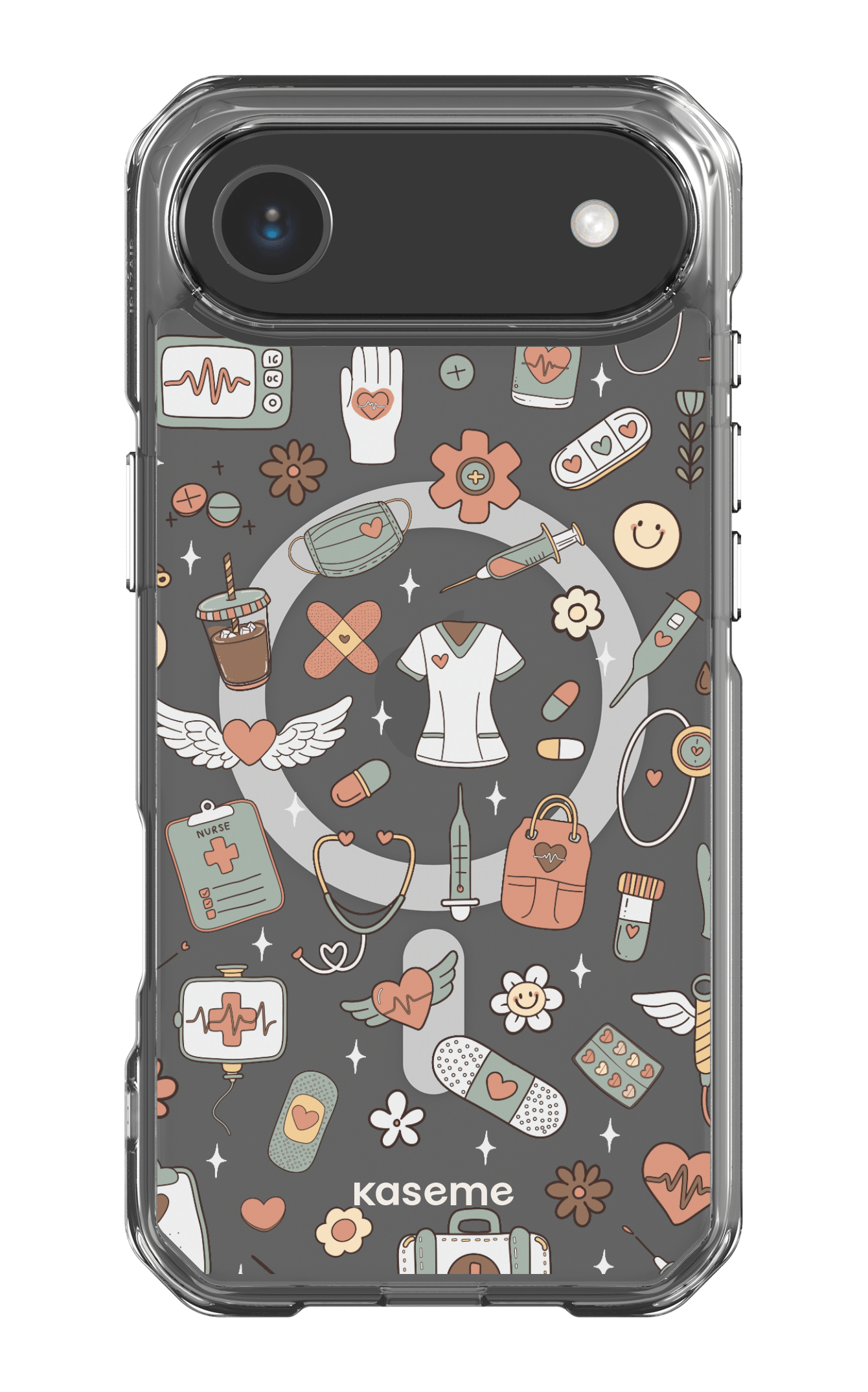 iPhone 17 Air Clear Case Magsafe Code Clear Case -