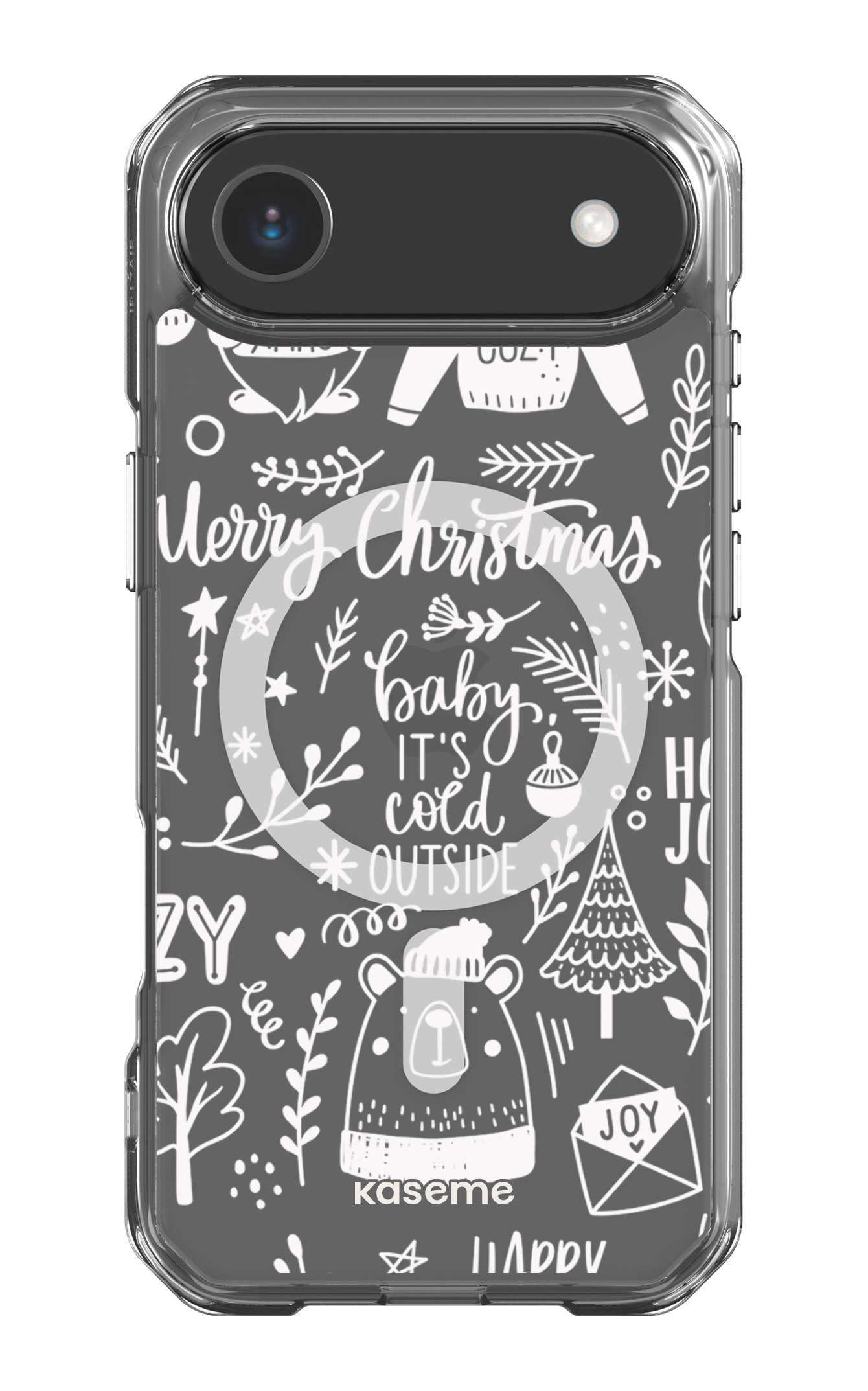 iPhone 17 Air Clear Case Magsafe Cold Nights Clear Case -