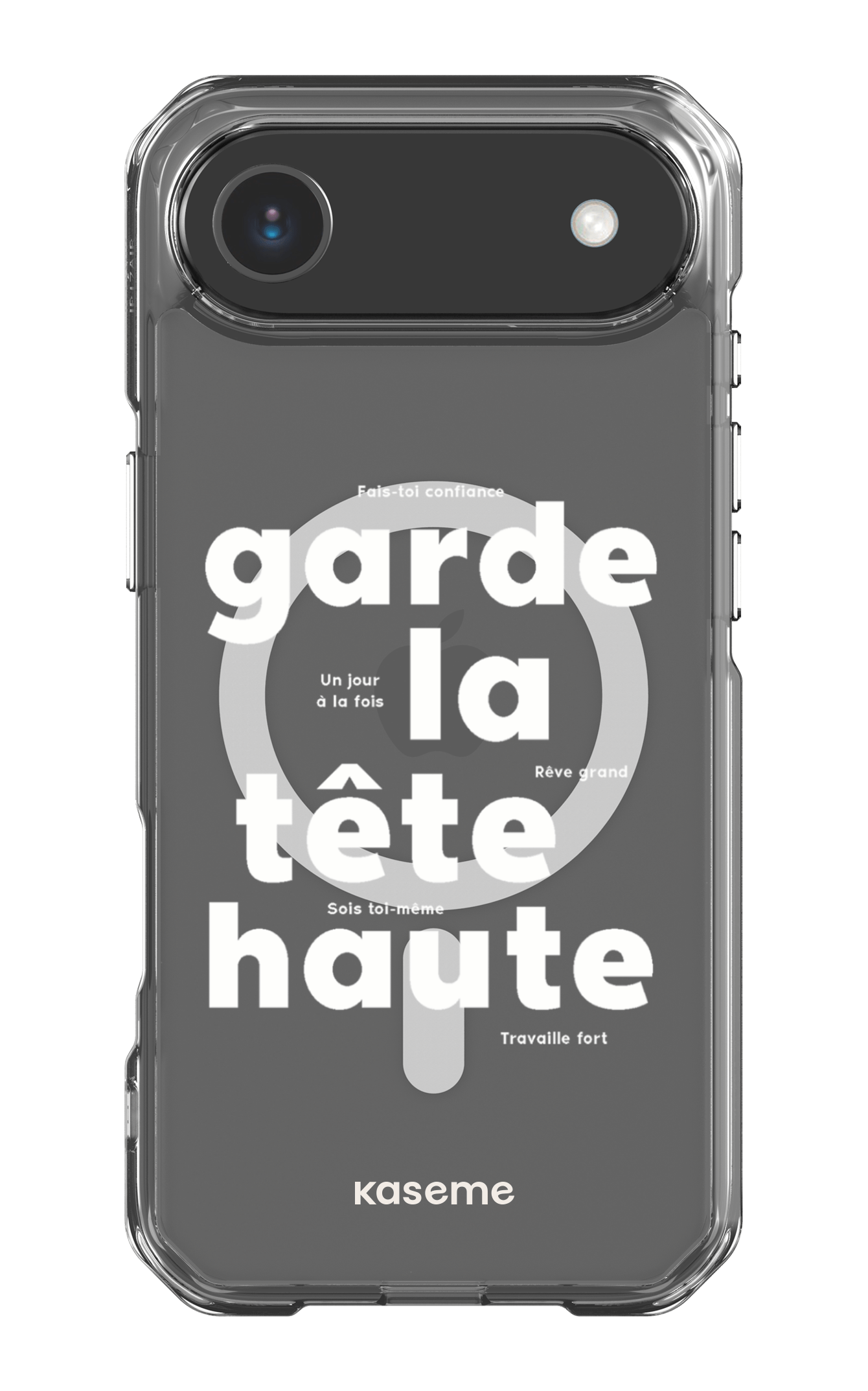 iPhone 17 Air Clear Case Magsafe État d'esprit Clear Case -