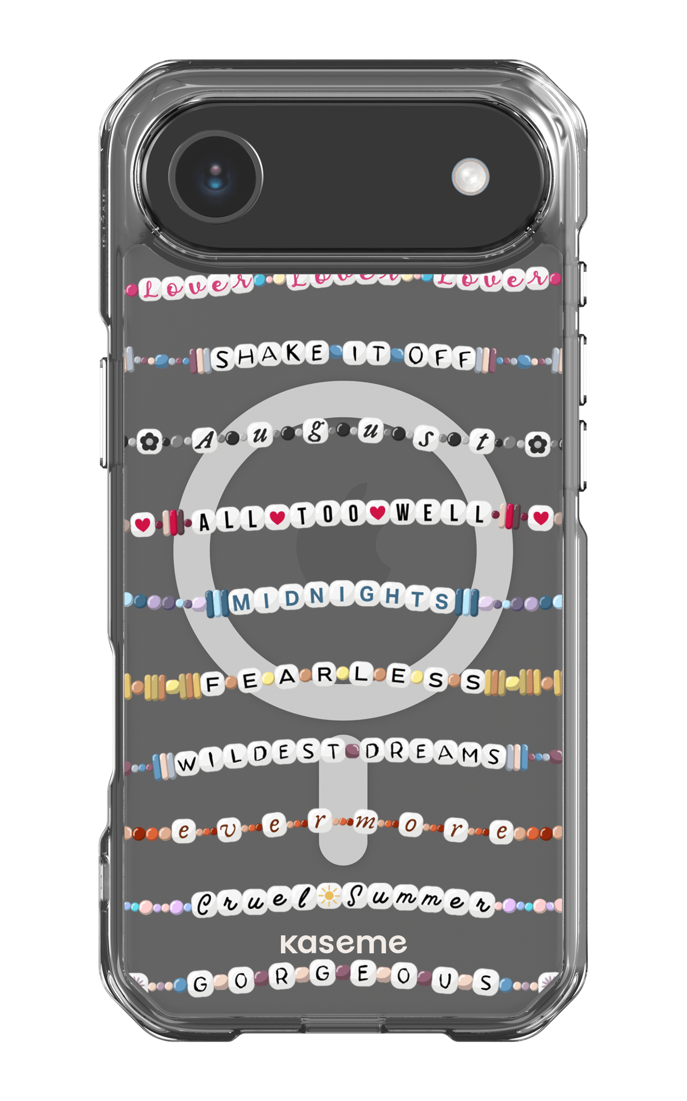 iPhone 17 Air Clear Case Magsafe Love Story Clear Case -