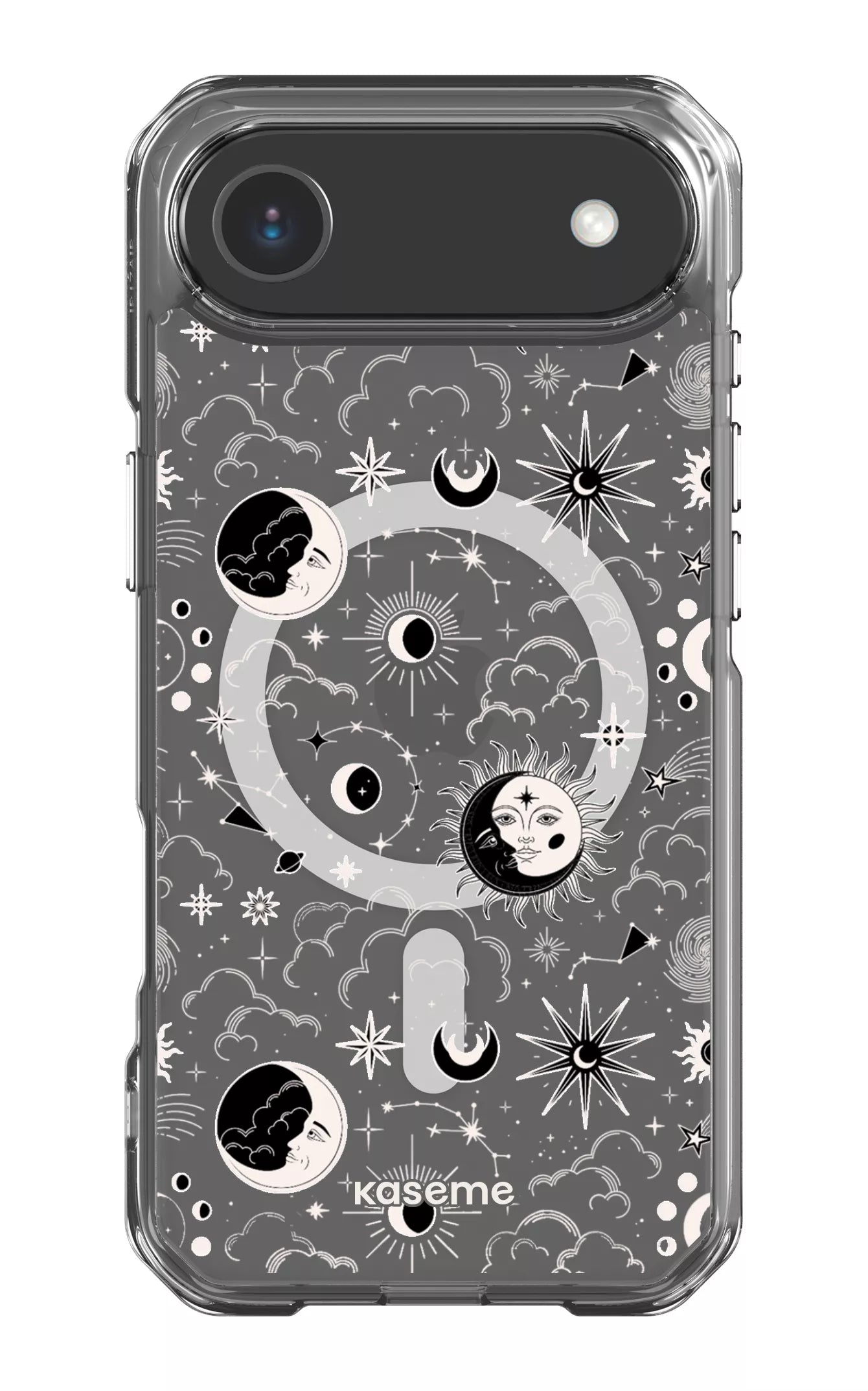 iPhone 17 Air Clear Case Magsafe Milky Way White Clear Case -