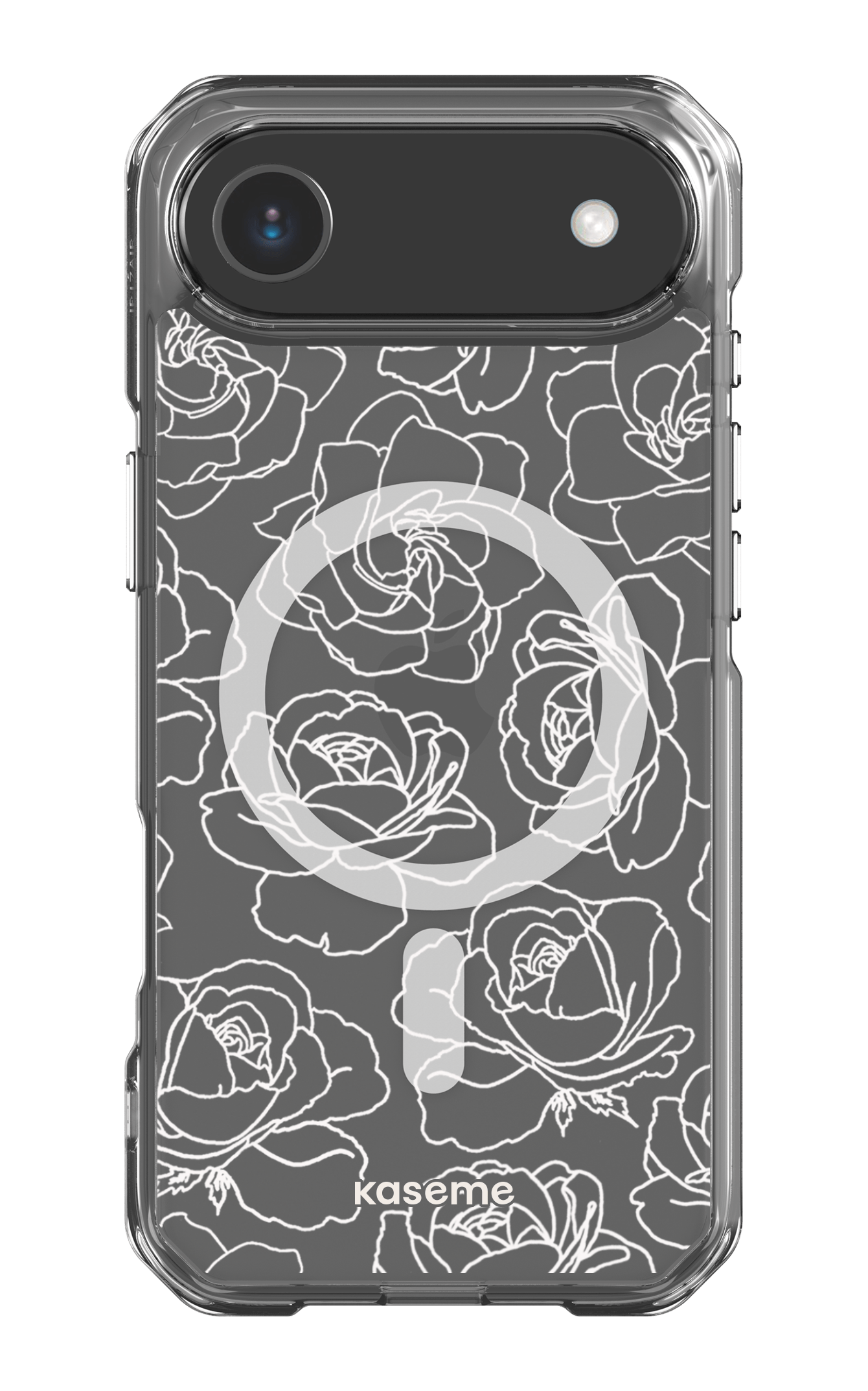 iPhone 17 Air Clear Case Magsafe Polar Flowers Clear Case -