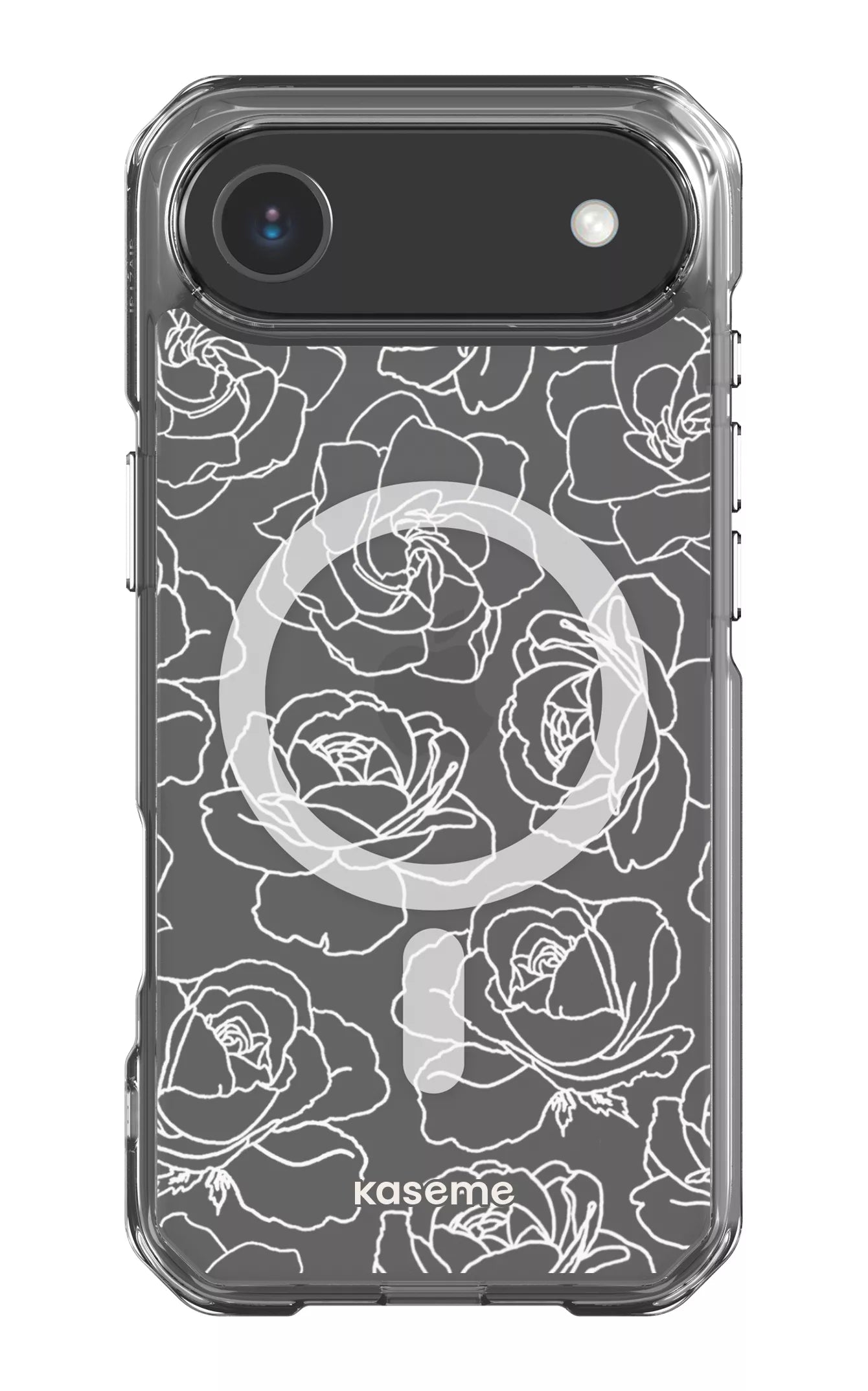 iPhone 17 Air Clear Case Magsafe Polar Flowers Clear Case -