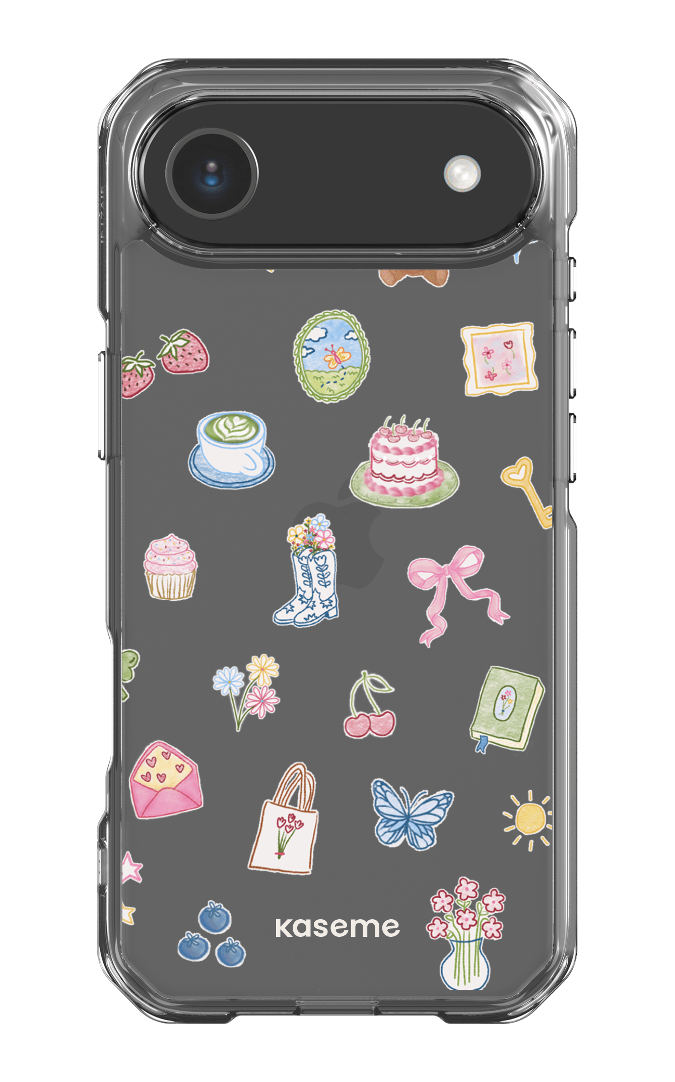 iPhone 17 Air Clear Case Poetry Clear Case -