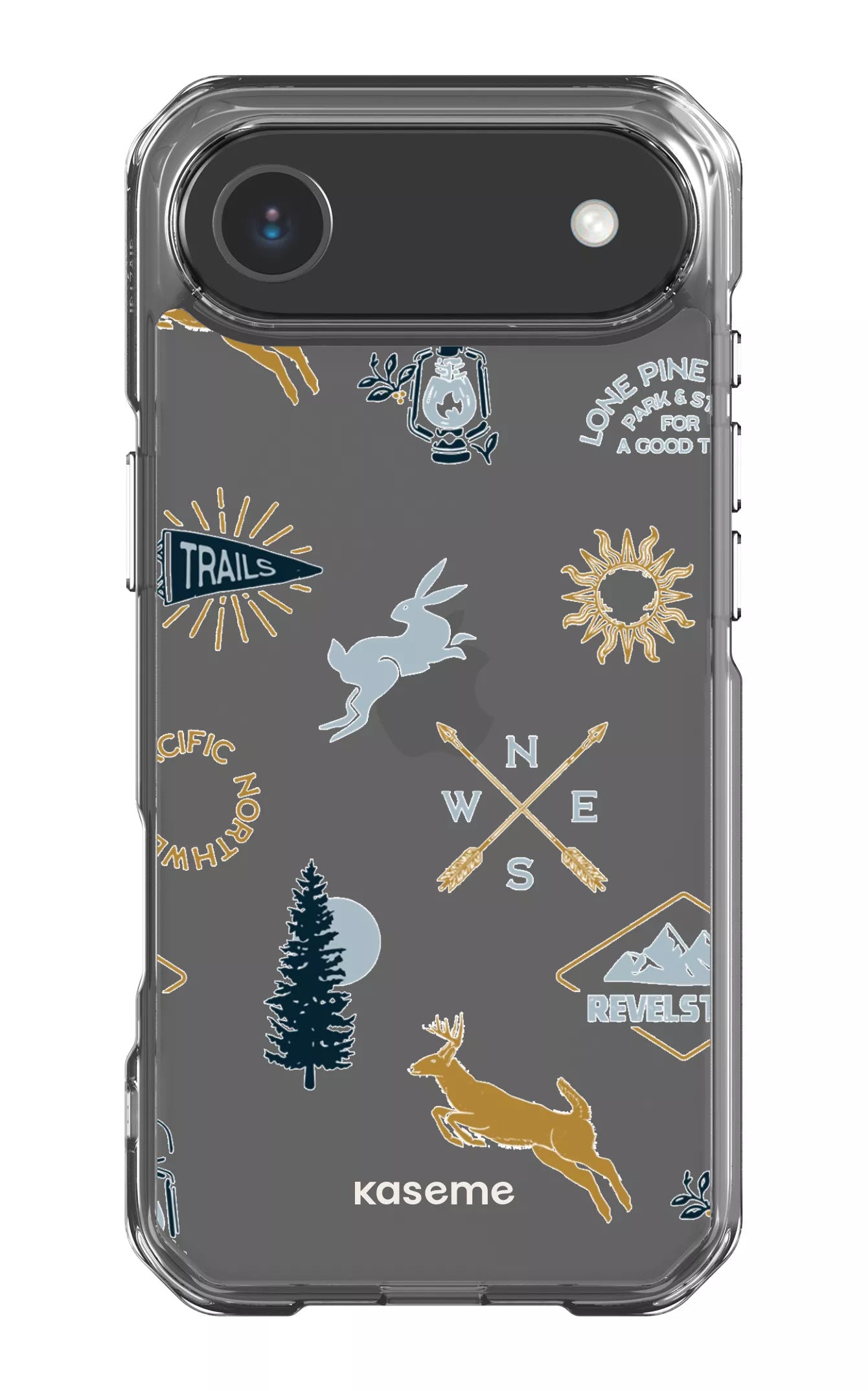 iPhone 17 Air Clear Case Revelstoke white Clear Case -
