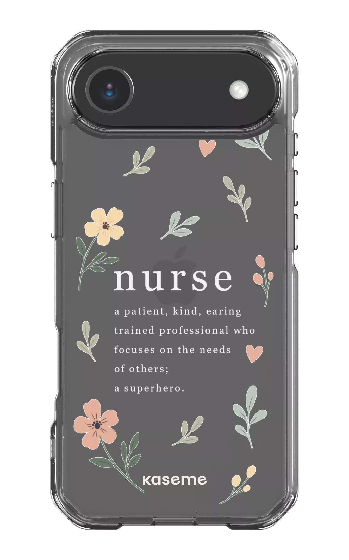 iPhone 17 Air Clear Case With Heart Clear Case -