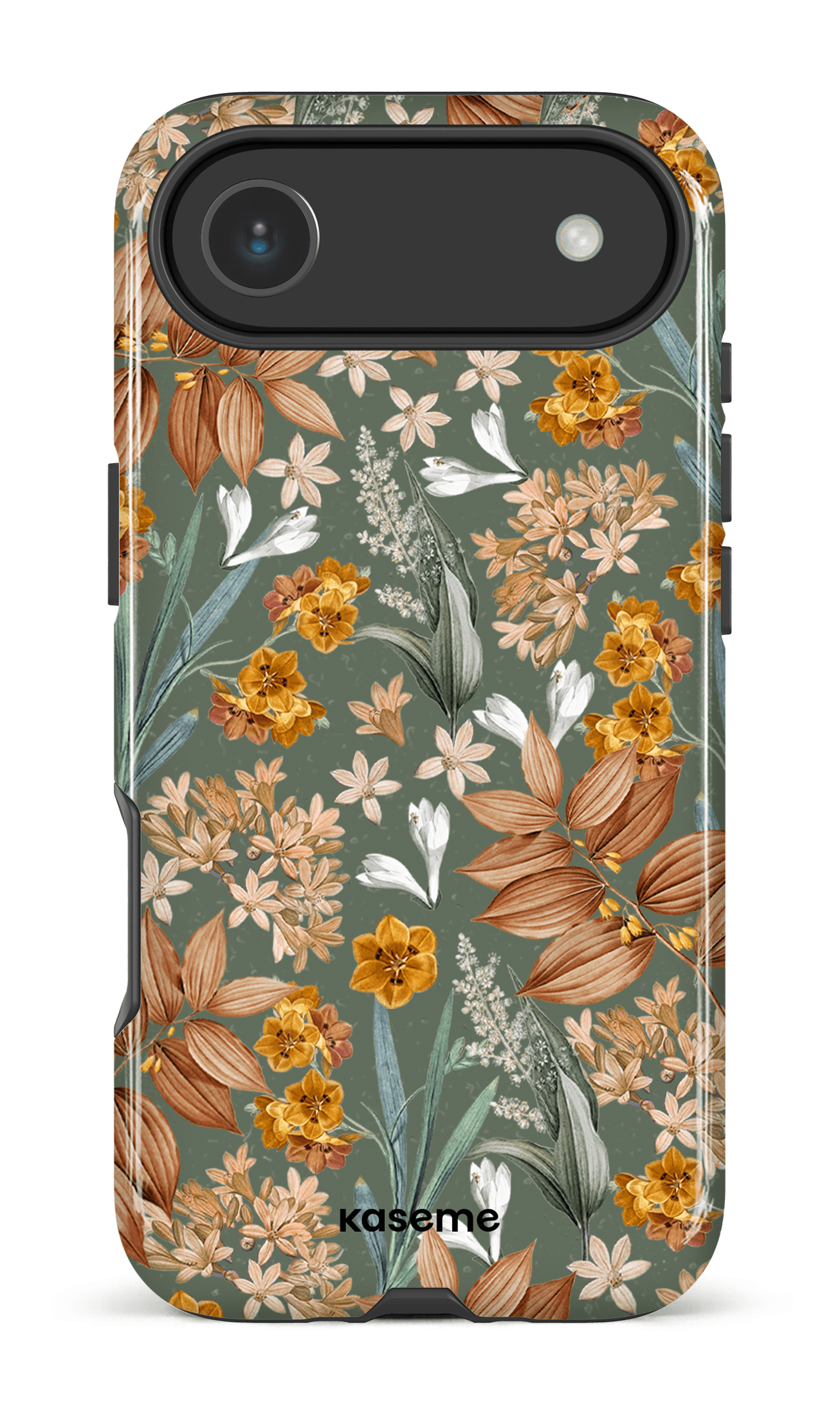 iPhone 17 Air Impact Case Autumn Leaves Green -