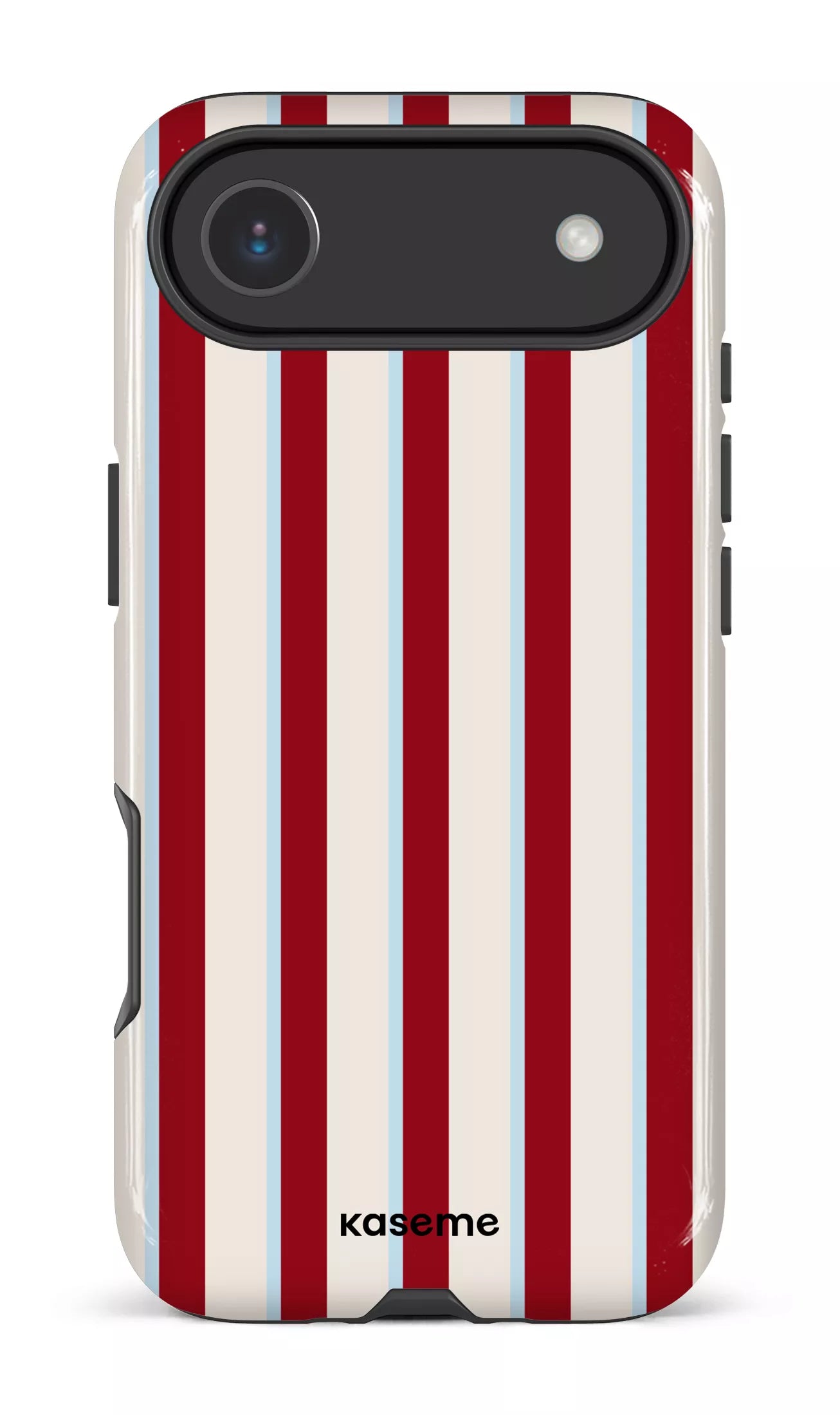 iPhone 17 Air Impact Case Berry Lane Red & Blue -