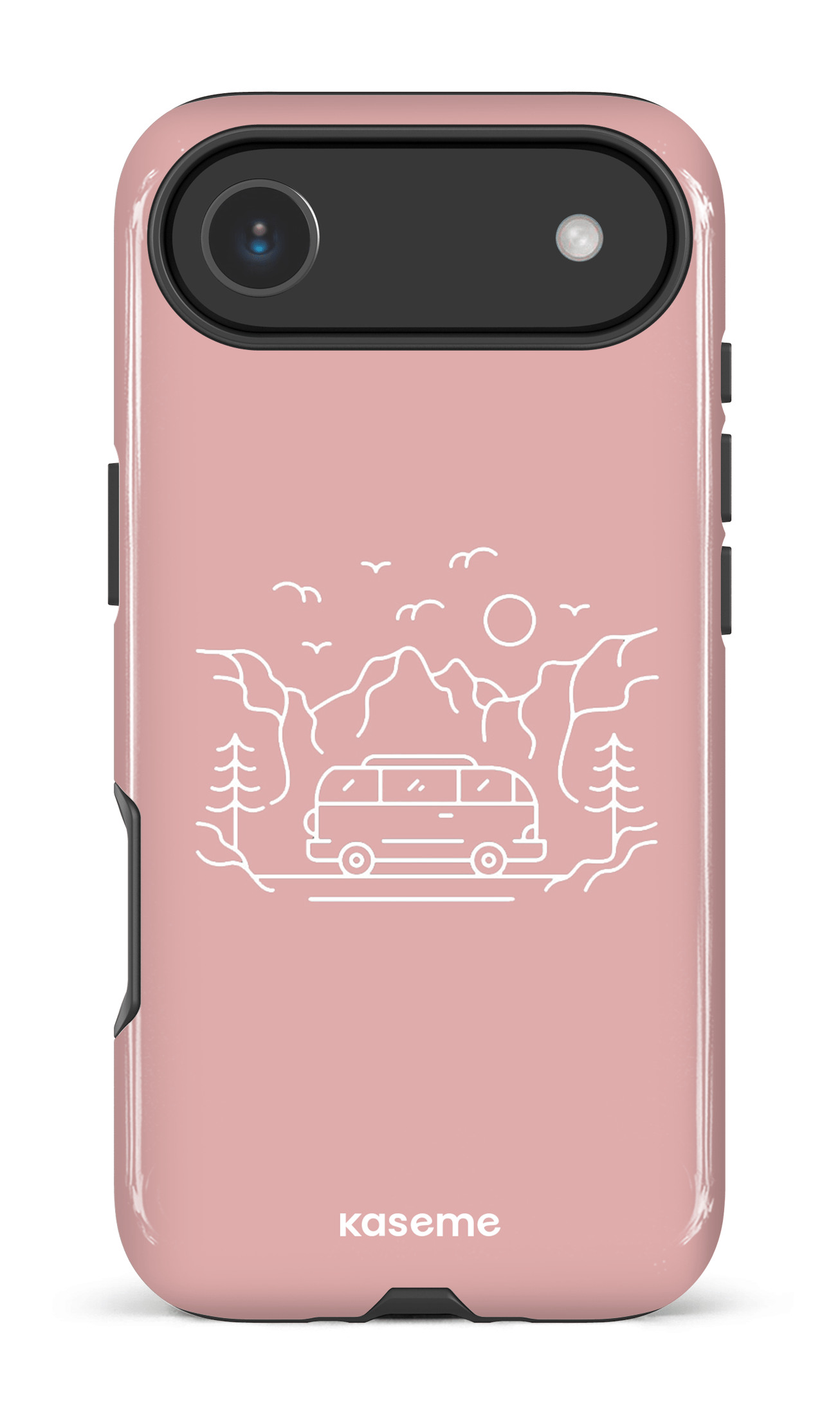iPhone 17 Air Impact Case Camp life pink -