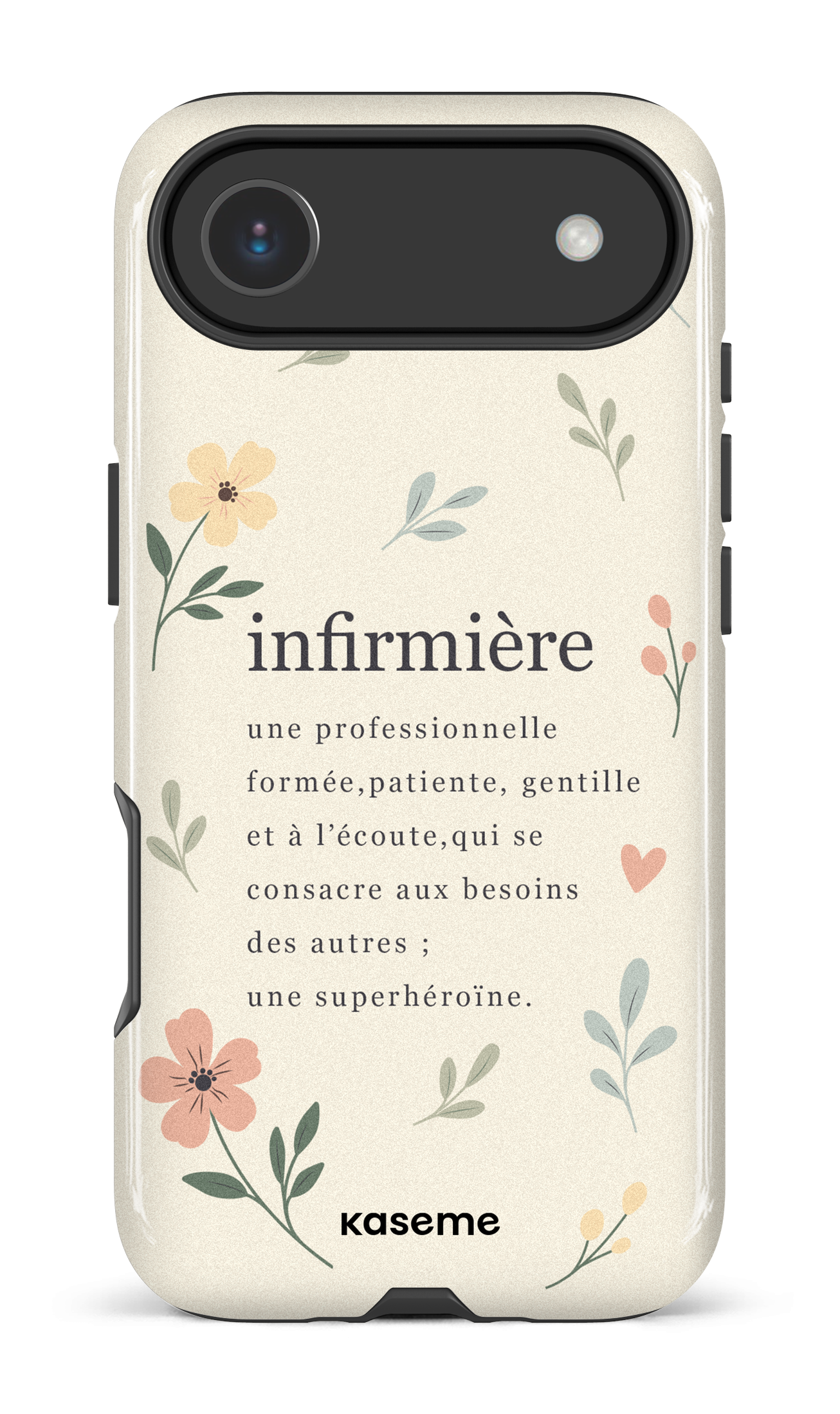 iPhone 17 Air Impact Case De Tout Coeur Pink -