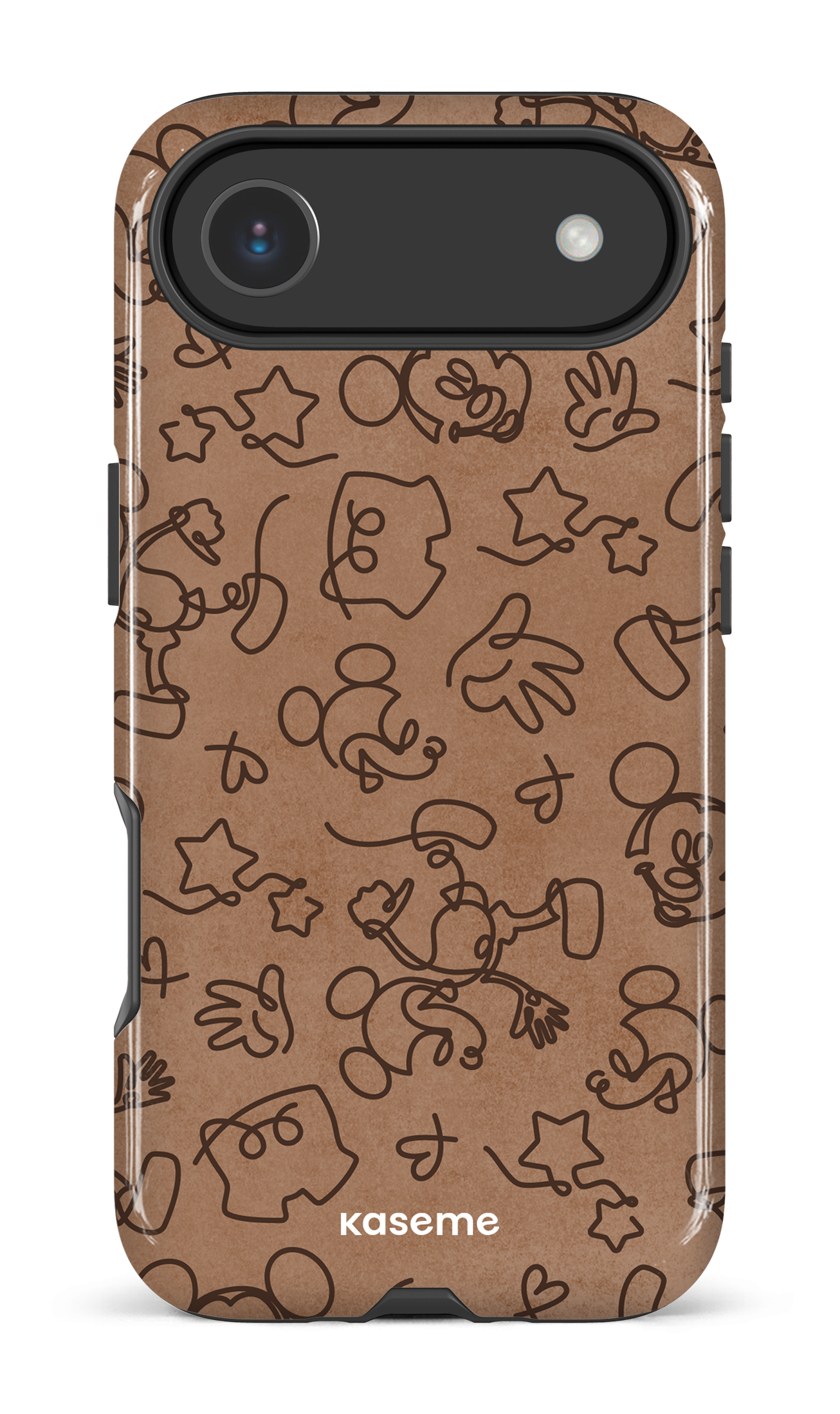 iPhone 17 Air Impact Case Doodle Mocha -