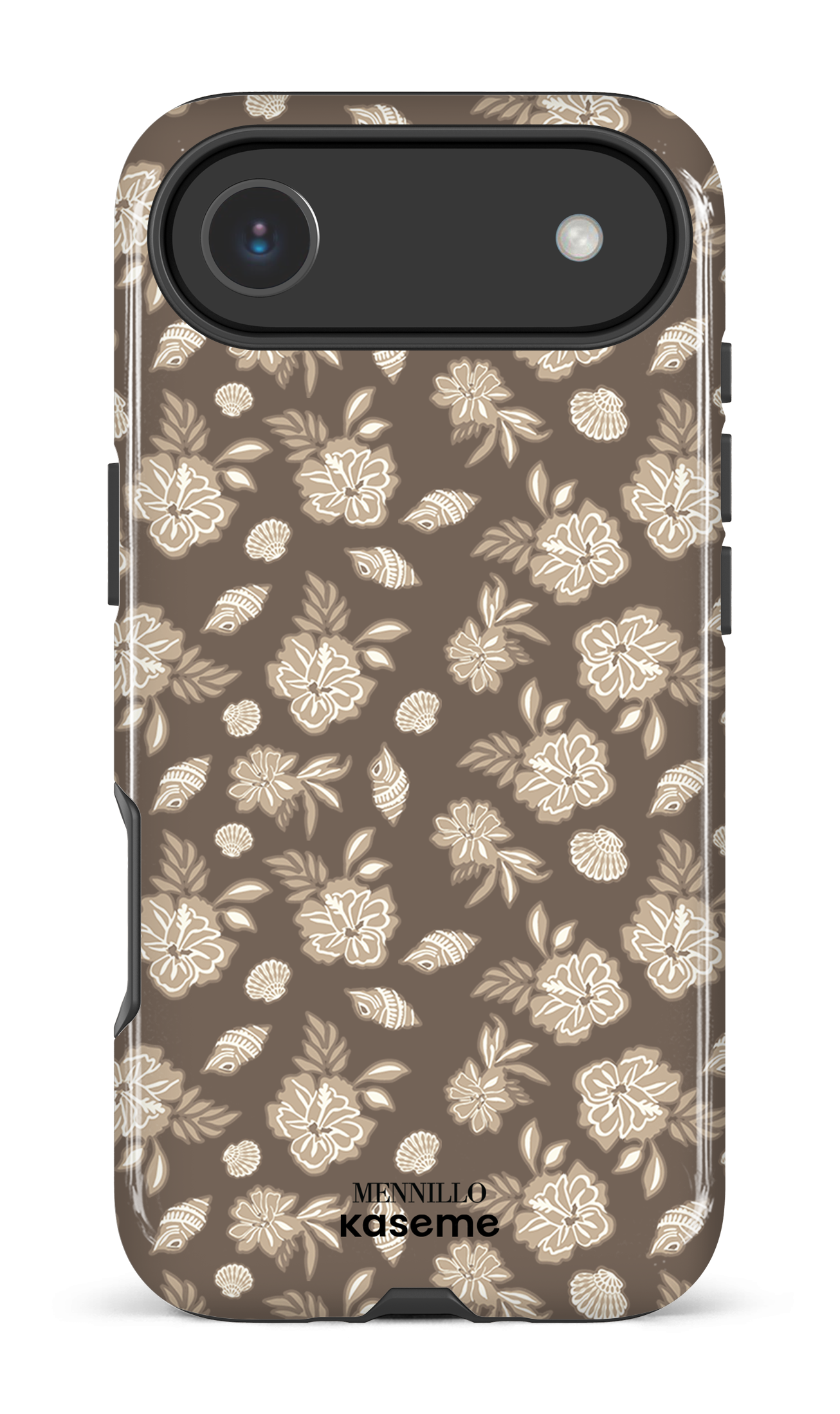 iPhone 17 Air Impact Case Floral Cream by Mennillo -