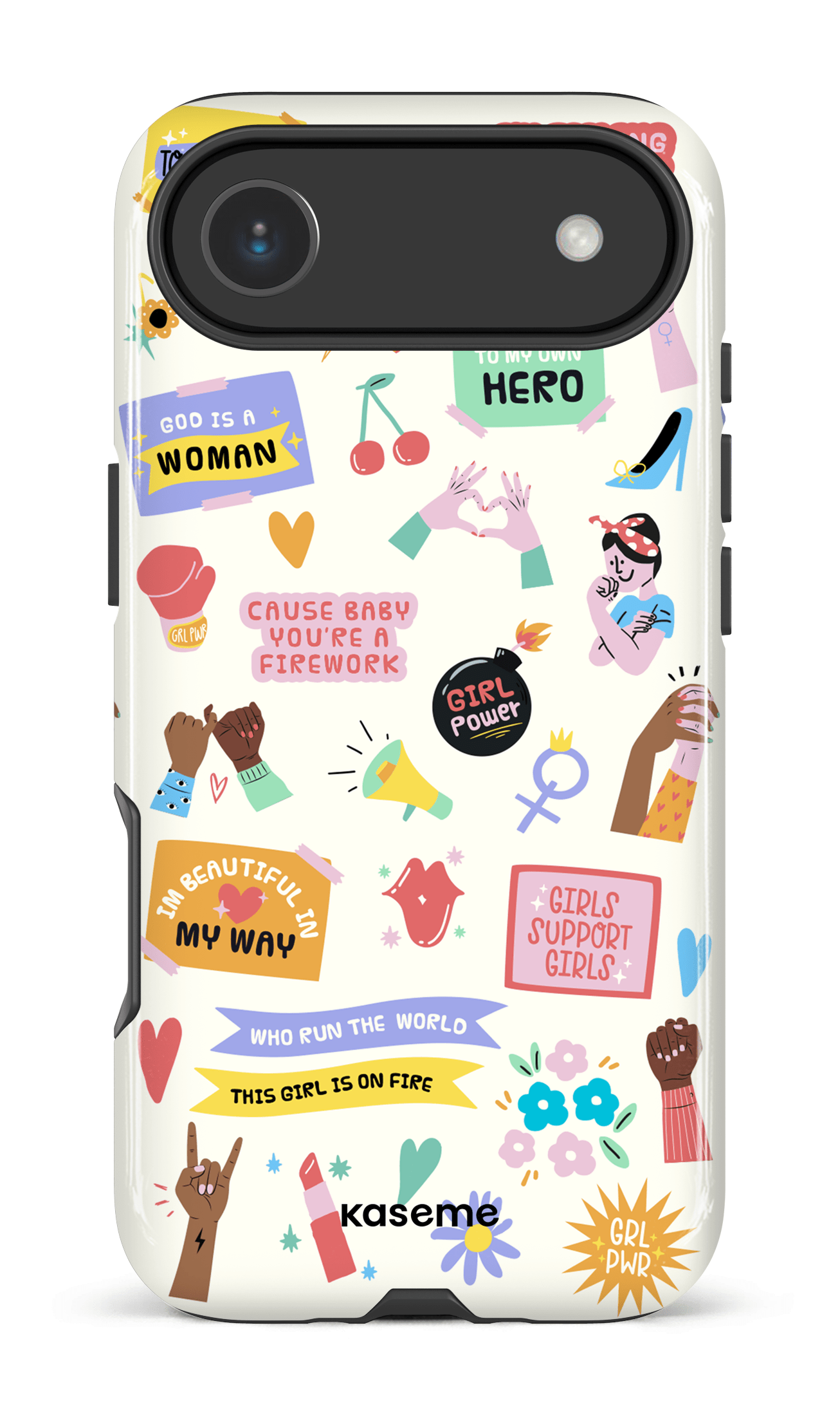iPhone 17 Air Impact Case Girl Boss -