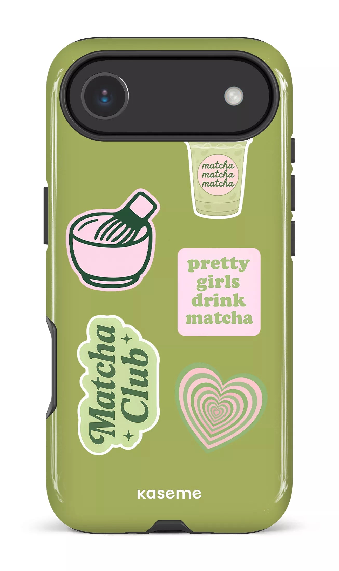 iPhone 17 Air Impact Case Matcha Club -