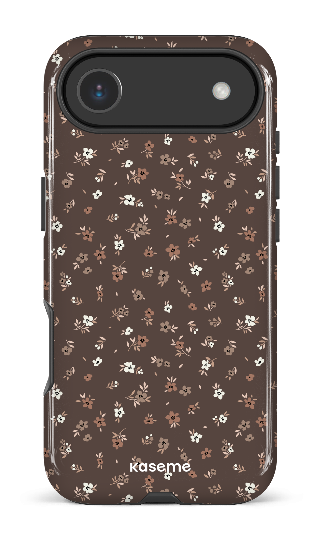 iPhone 17 Air Impact Case Porcelain blossom Mocha -