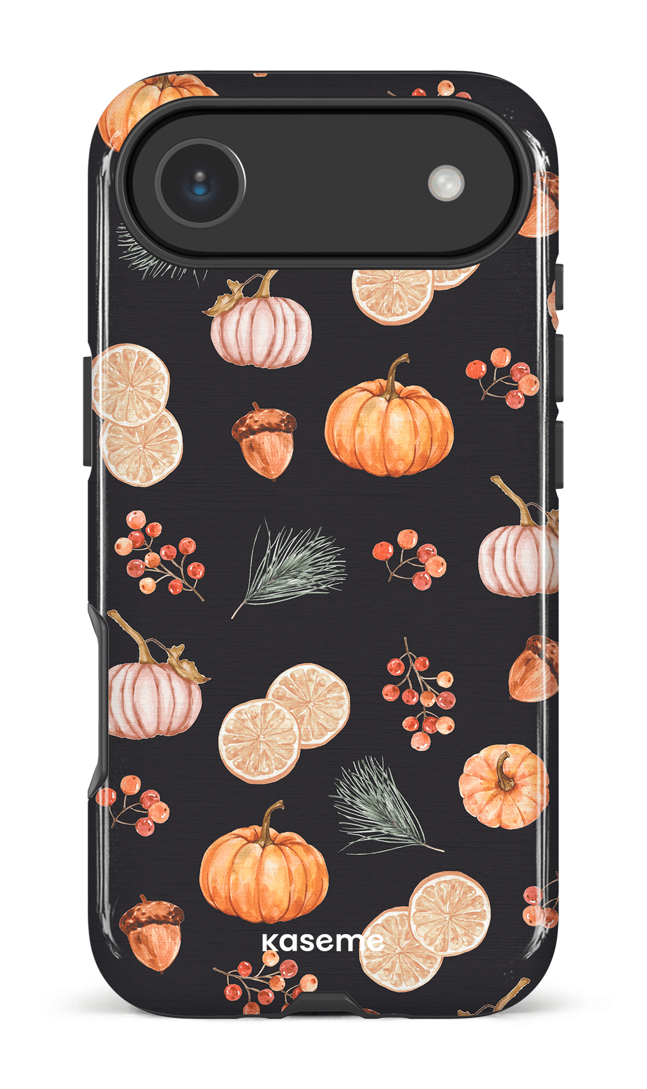 iPhone 17 Air Impact Case Pumpkin Garden Black -