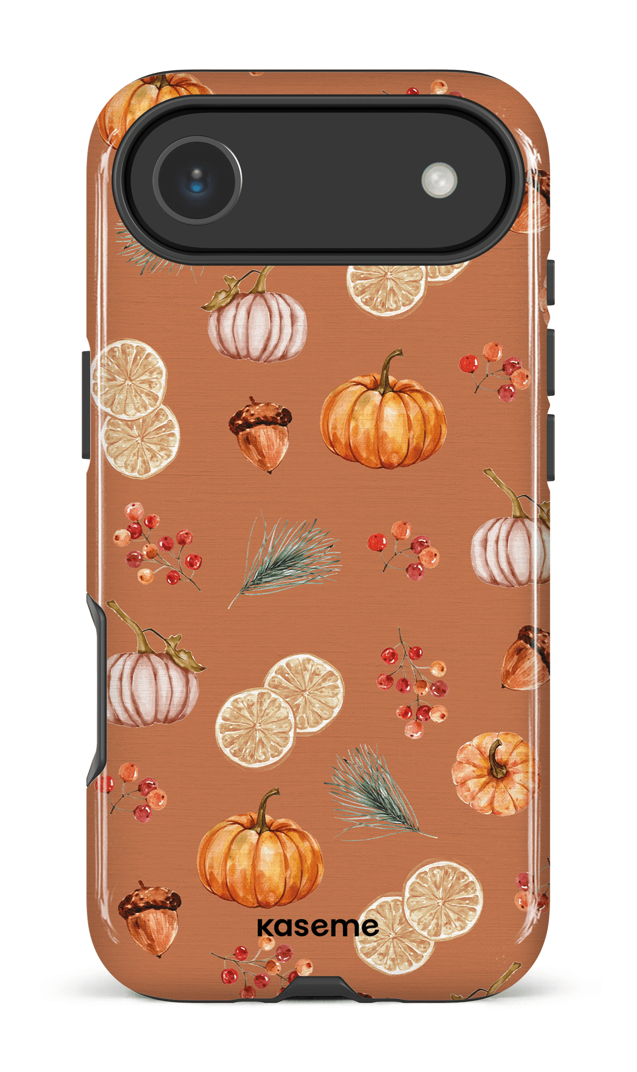 iPhone 17 Air Impact Case Pumpkin Garden Orange -