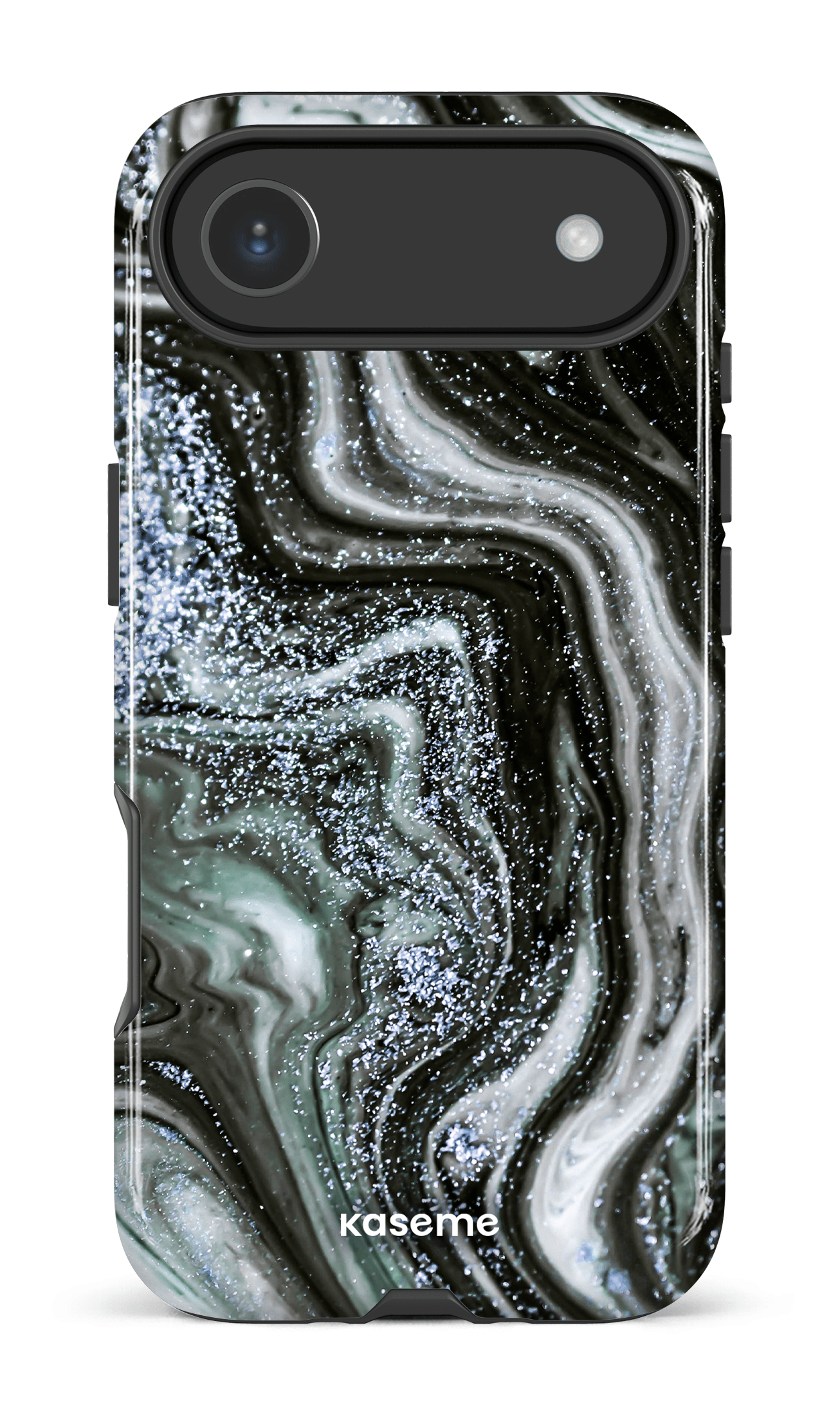 iPhone 17 Air Impact Case Shimmering Secrets Blue -