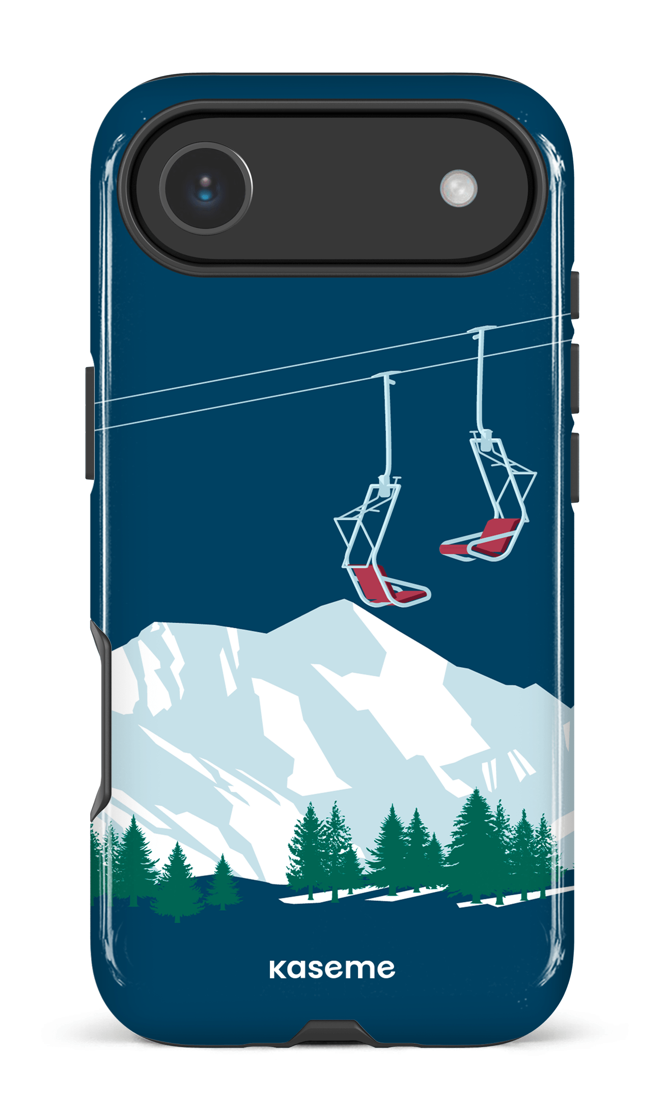 iPhone 17 Air Impact Case Ski Lift Blue -