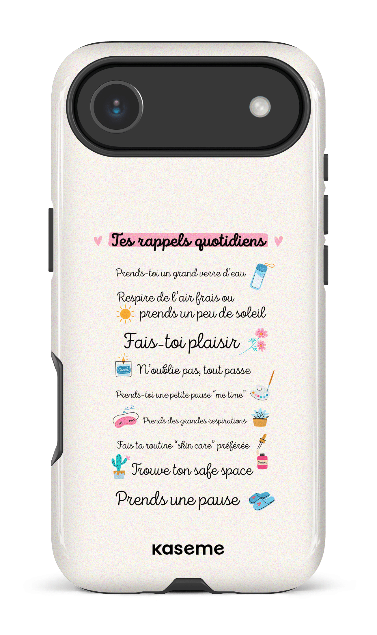 iPhone 17 Air Impact Case Tes rappels quotidiens -