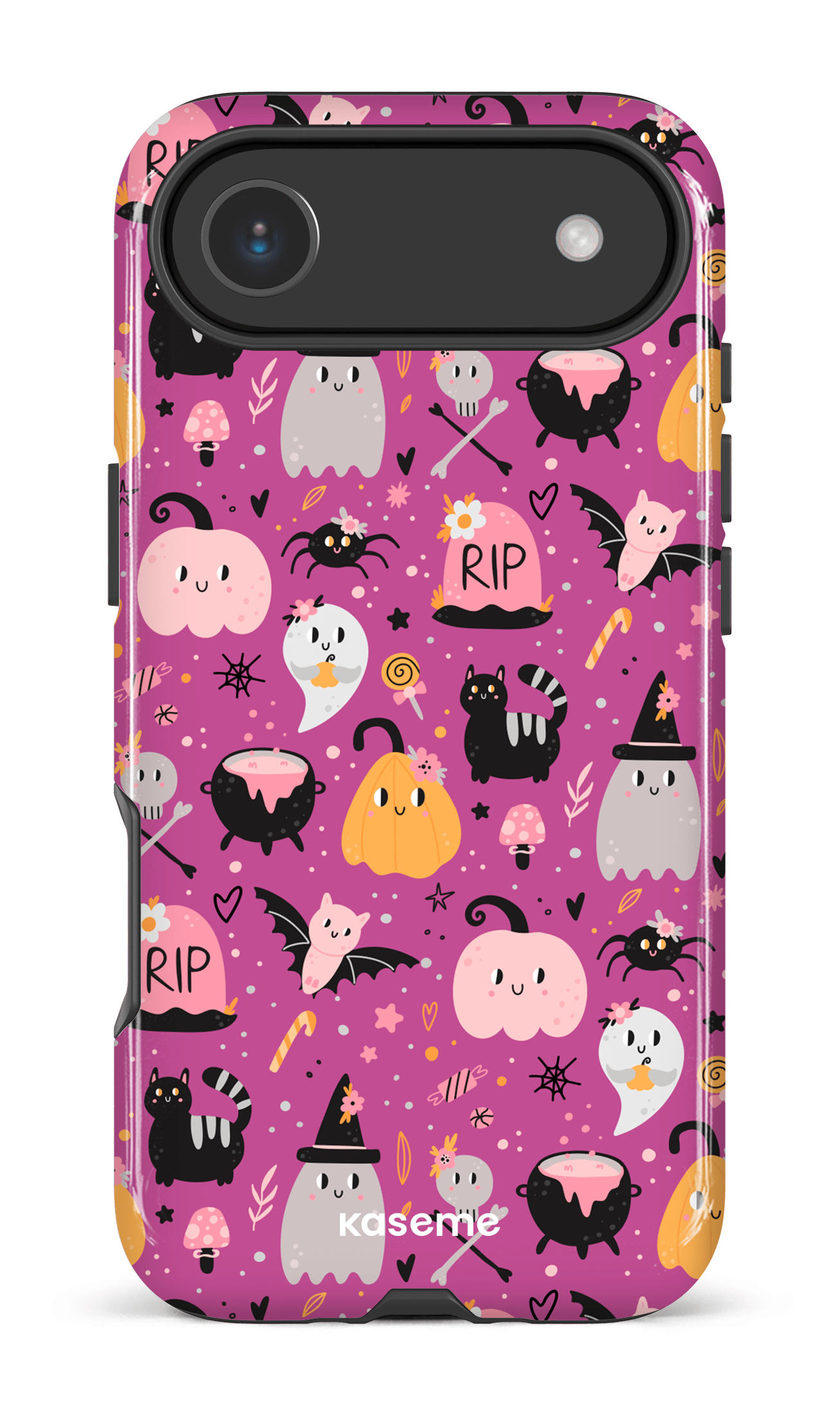 iPhone 17 Air Impact Case Trick or Threat Pink -