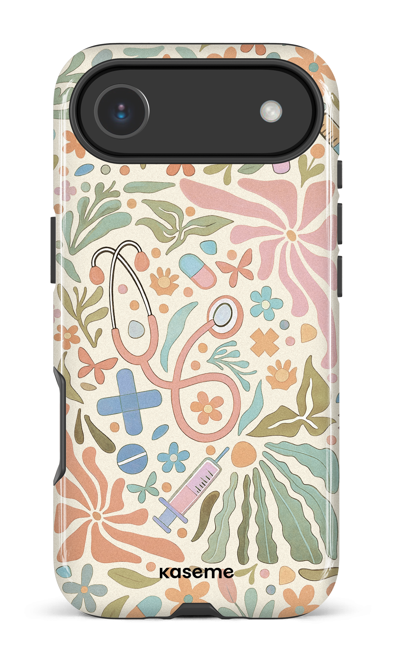 iPhone 17 Air Impact Case VitaBloom Beige -