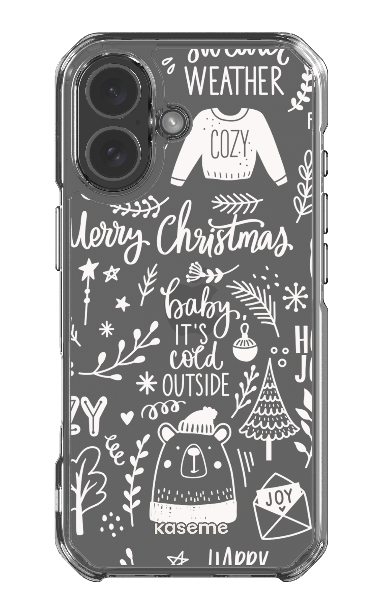 iPhone 17 Clear Case Cold Nights Clear Case -