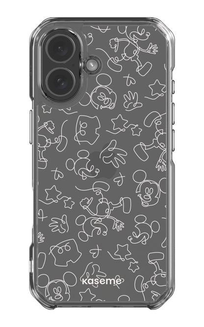 iPhone 17 Clear Case Doodle Clear Case -