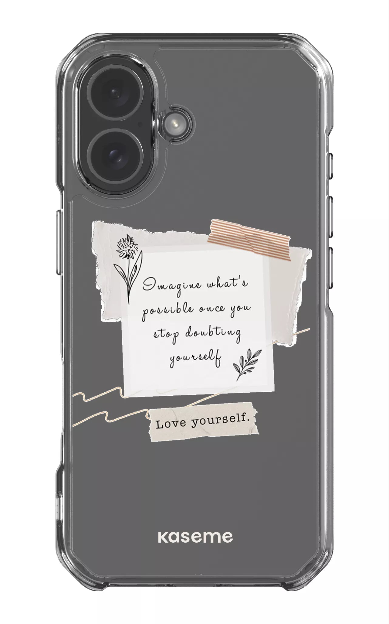 iPhone 17 Clear Case Faith Clear Case -