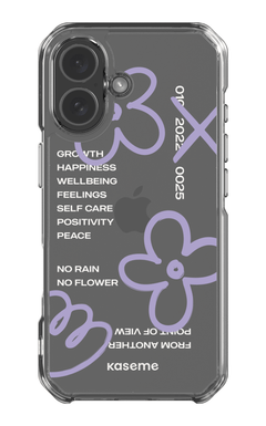 iPhone 17 Clear Case Feelings purple Clear Case -
