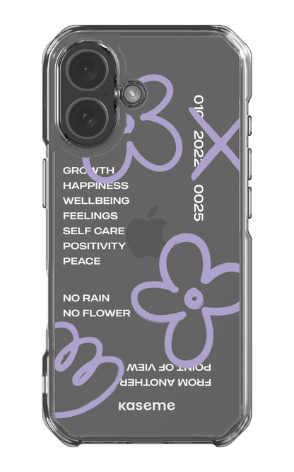 iPhone 17 Clear Case Feelings purple Clear Case -