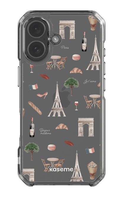 iPhone 17 Clear Case Je t'aime Paris Clear Case -