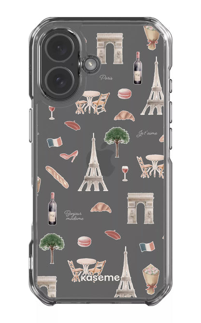 iPhone 17 Clear Case Je t'aime Paris Clear Case -
