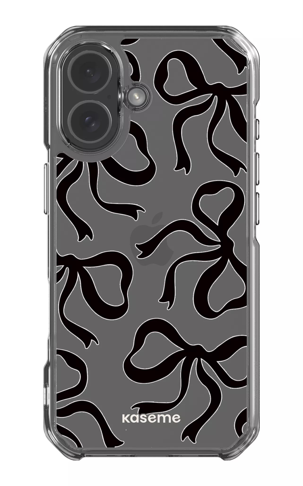 iPhone 17 Clear Case Lace Black Clear Case -