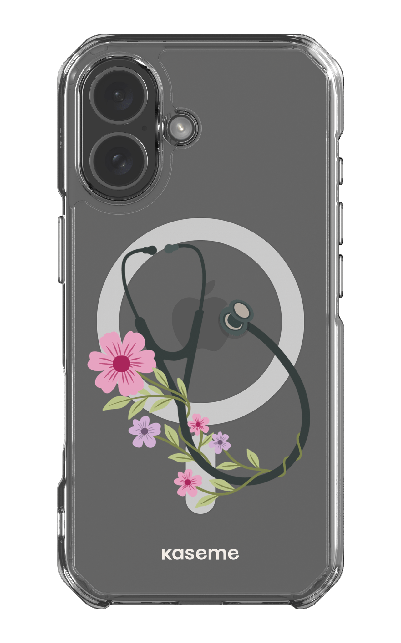 iPhone 17 Clear Case Magsafe Blossom Beat Clear Case -