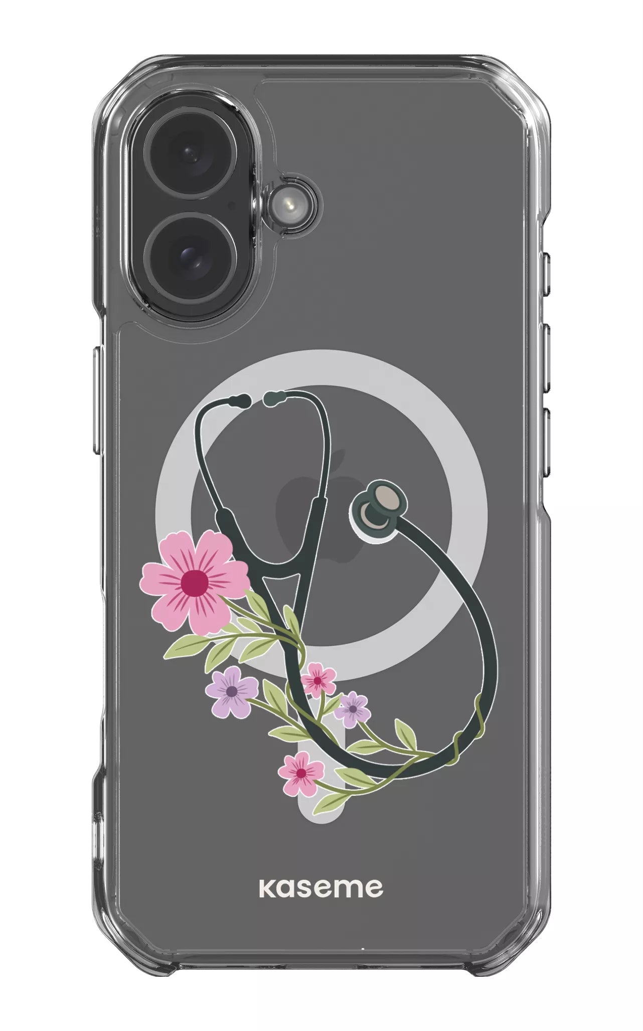 iPhone 17 Clear Case Magsafe Blossom Beat Clear Case -