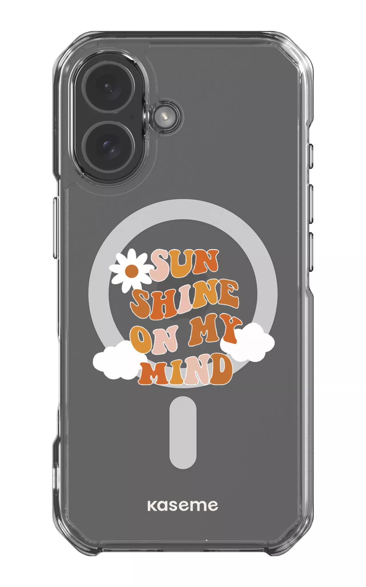 iPhone 17 Clear Case Magsafe Cheerful Clear Case -